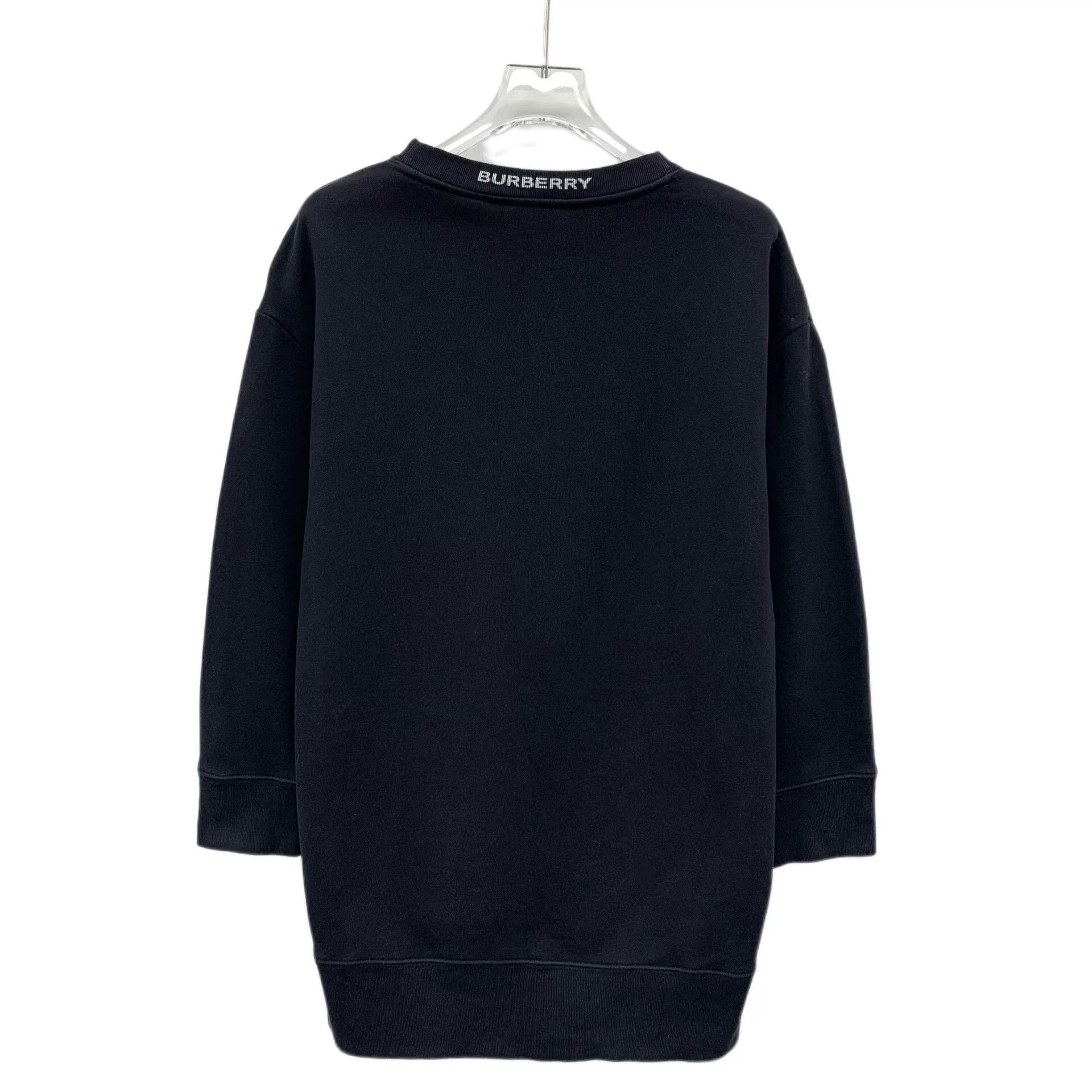 Burberry Burberry Retro Graphic Black Hoodie XS Women Size XS / US 0-2 / IT 36-38 - 2 Thumbnail