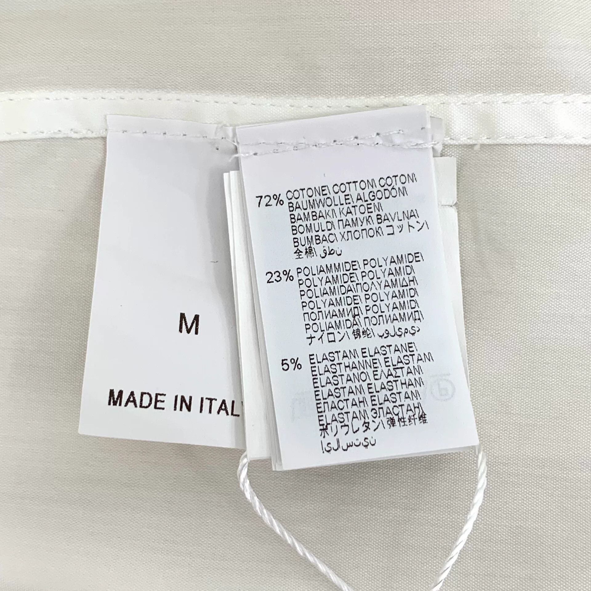 Gucci Gucci Cotton White Button Up M Women Size M / US 6-8 / IT 42-44 - 6 Thumbnail