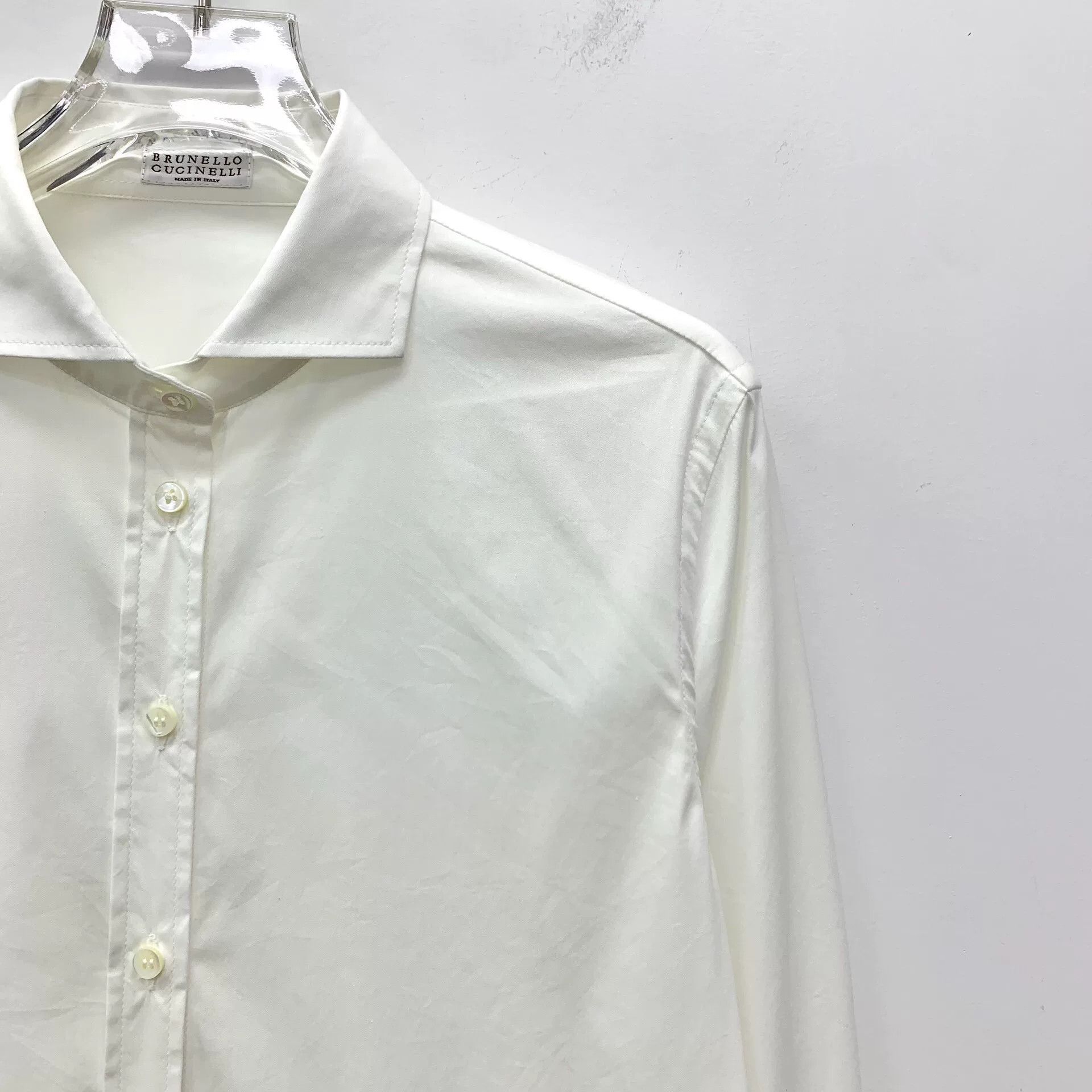 Gucci Gucci Cotton White Button Up M Women Size M / US 6-8 / IT 42-44 - 3 Thumbnail
