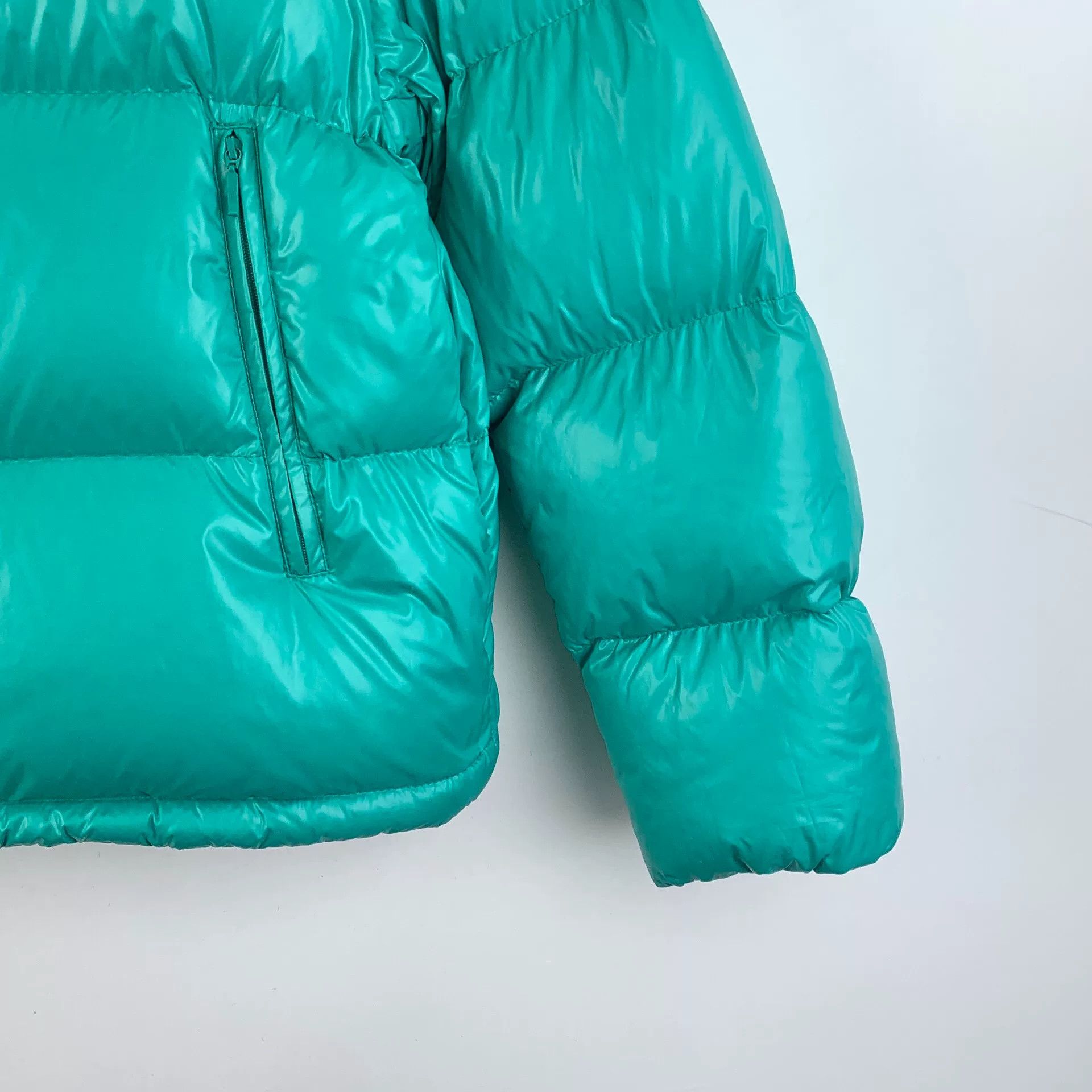 Moncler Moncler Green Down Jacket S Women Size S / US 4 / IT 40 - 4 Thumbnail