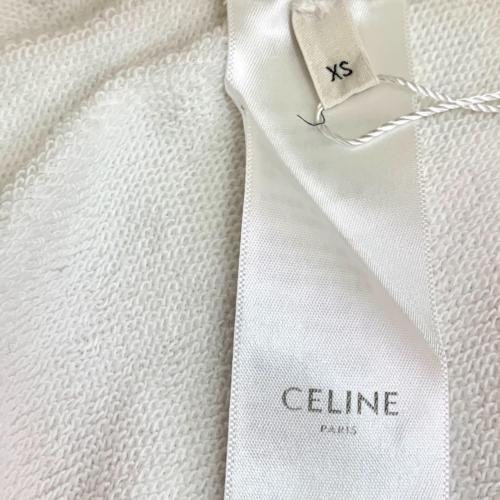 Celine Celine Retro Printed White Hoodie XS Women Size XS / US 0-2 / IT 36-38 - 7 Thumbnail