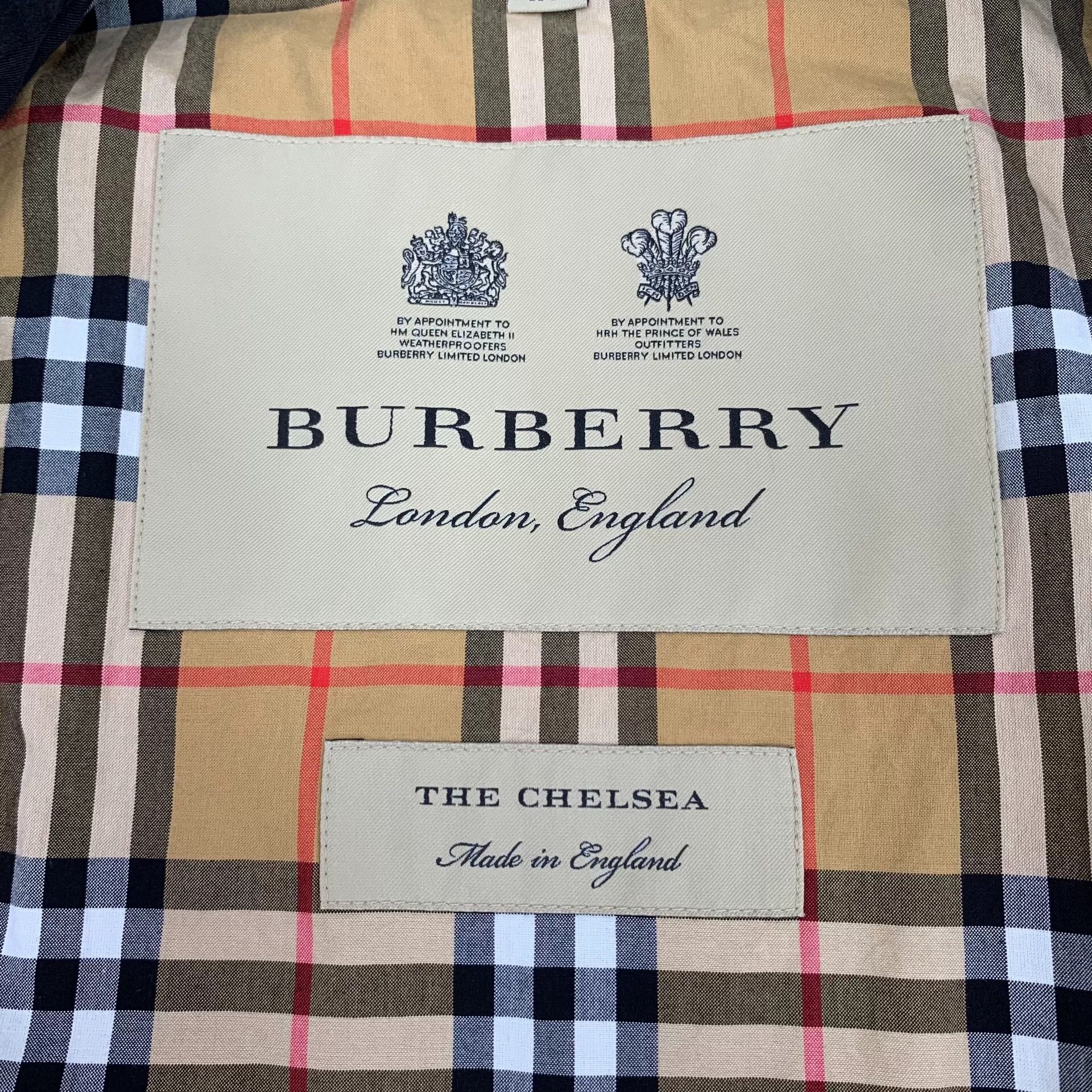 Burberry Burberry Cotton Black Coat XS Women Size XS / US 0-2 / IT 36-38 - 6 Thumbnail