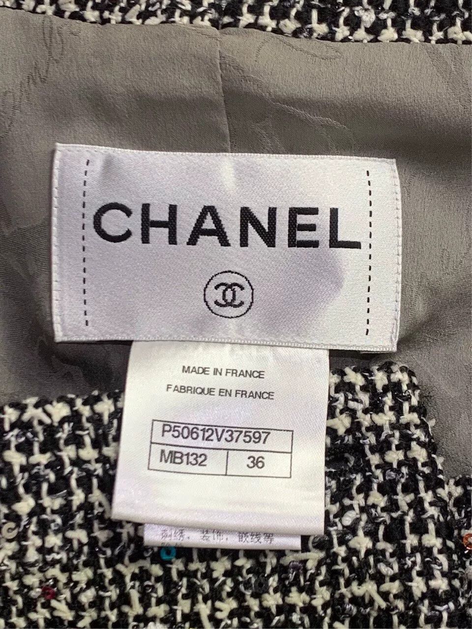 Chanel Chanel Gray Light Jacket 36 Men Size US S / EU 44-46 / 1 - 3 Thumbnail