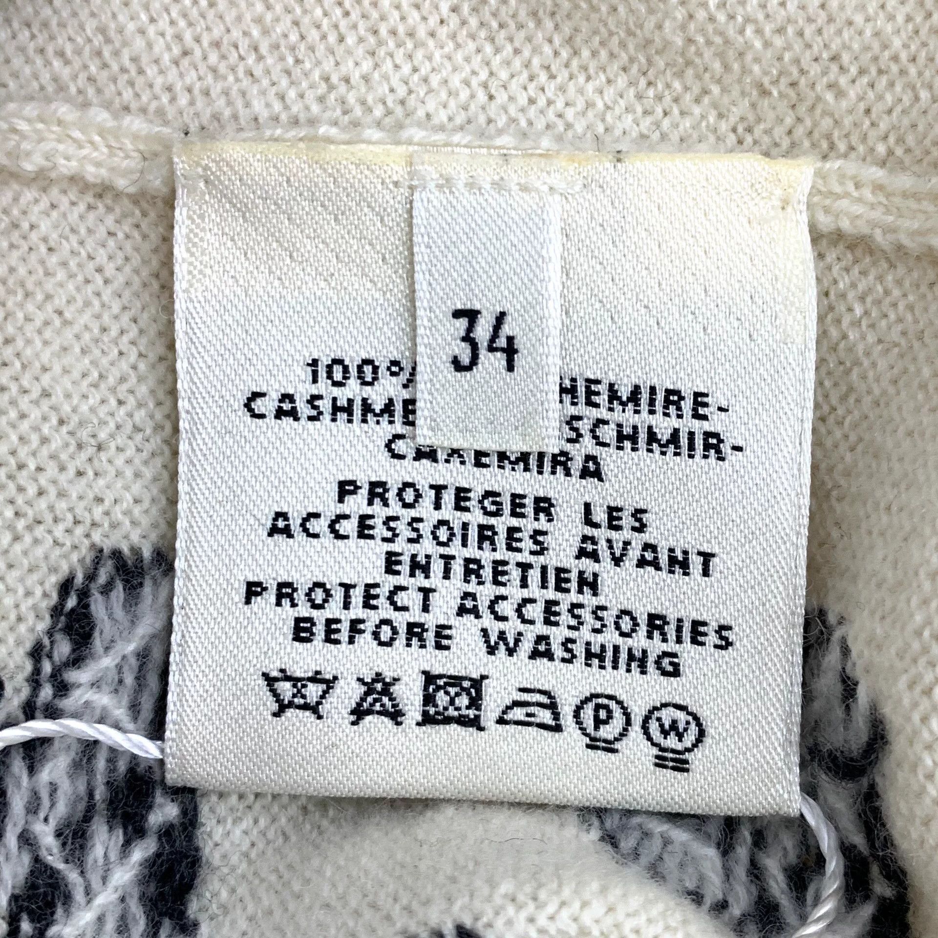 Hermes Hermes Beige Sweater XXS Women Size XXS / US 00 / IT 34 - 7 Thumbnail