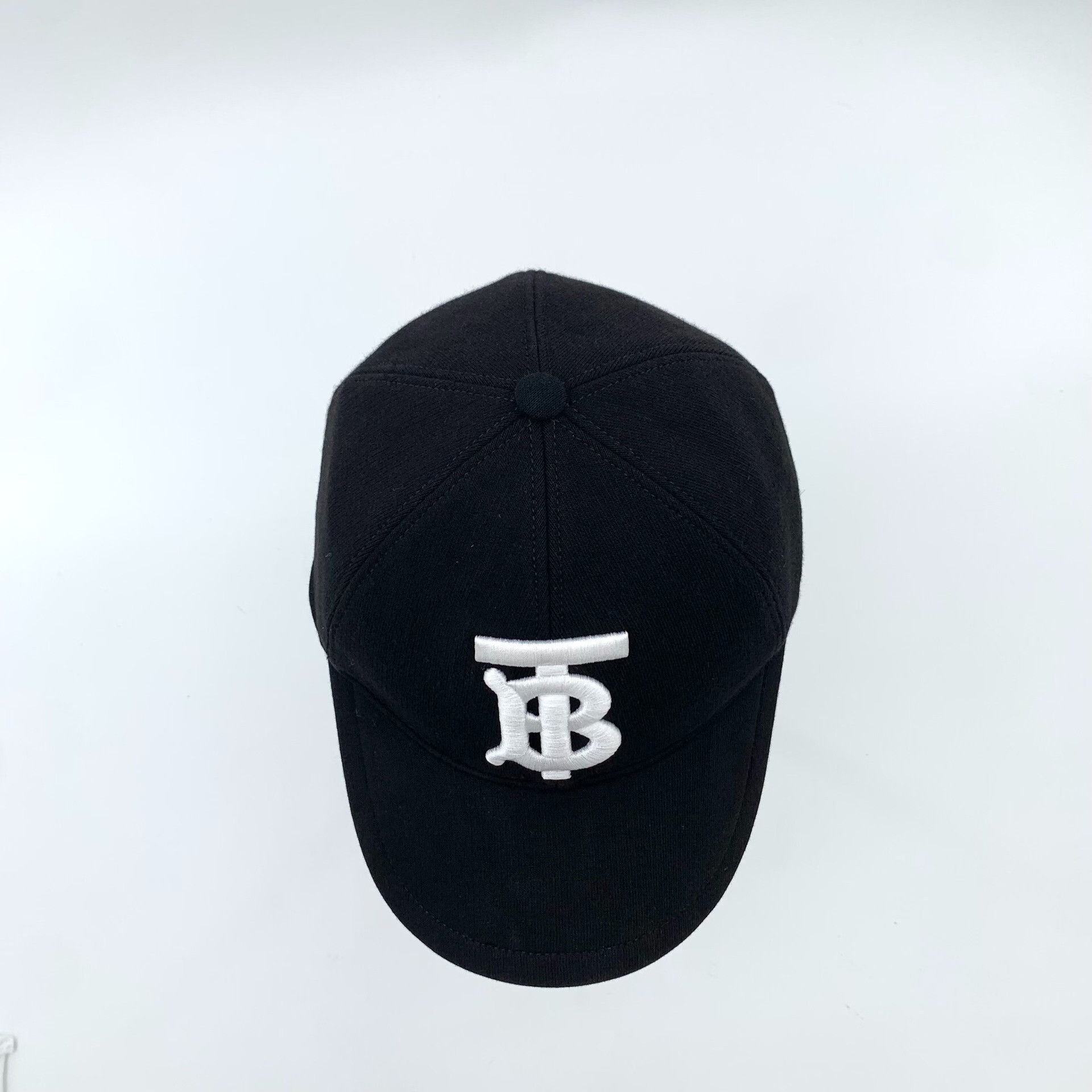 Burberry Burberry Cotton Embroidered Black Hat S Men Size ONE SIZE - 5 Thumbnail