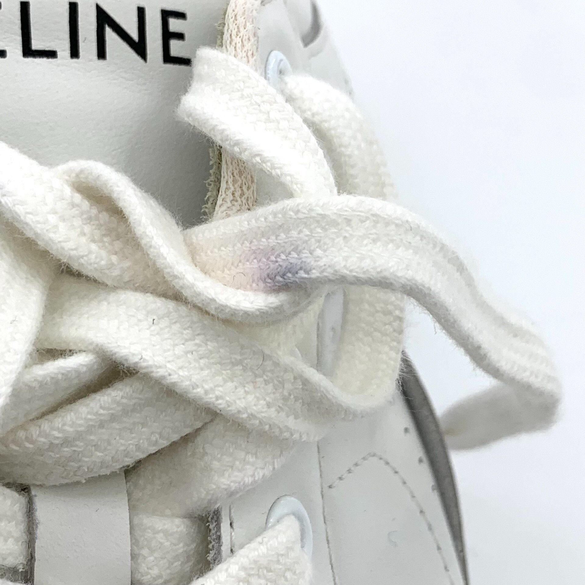 Celine Celine Retro Printed White Lowtop Sneakers 37 Women Size US 6.5 / IT 36.5 - 9 Thumbnail