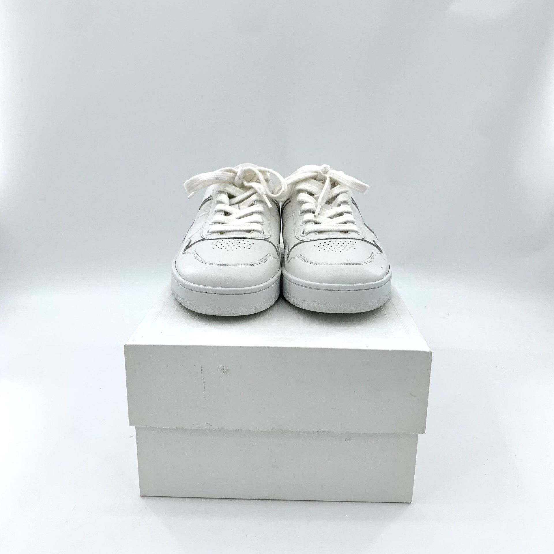 Celine Celine Retro Printed White Lowtop Sneakers 37 Women Size US 6.5 / IT 36.5 - 8 Thumbnail