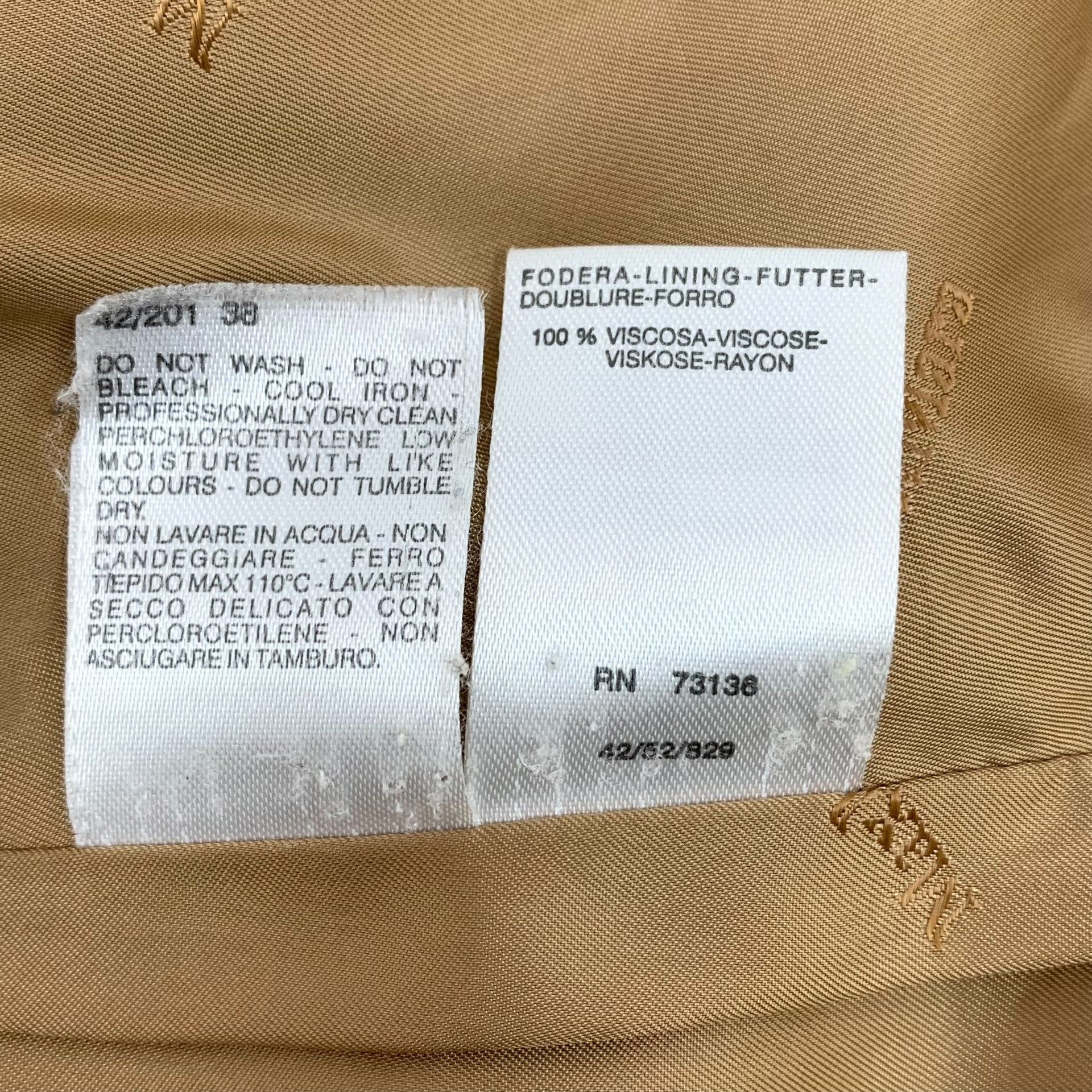 Max Mara Max Mara Wool Brown Coat S Women Size S / US 4 / IT 40 - 7 Thumbnail