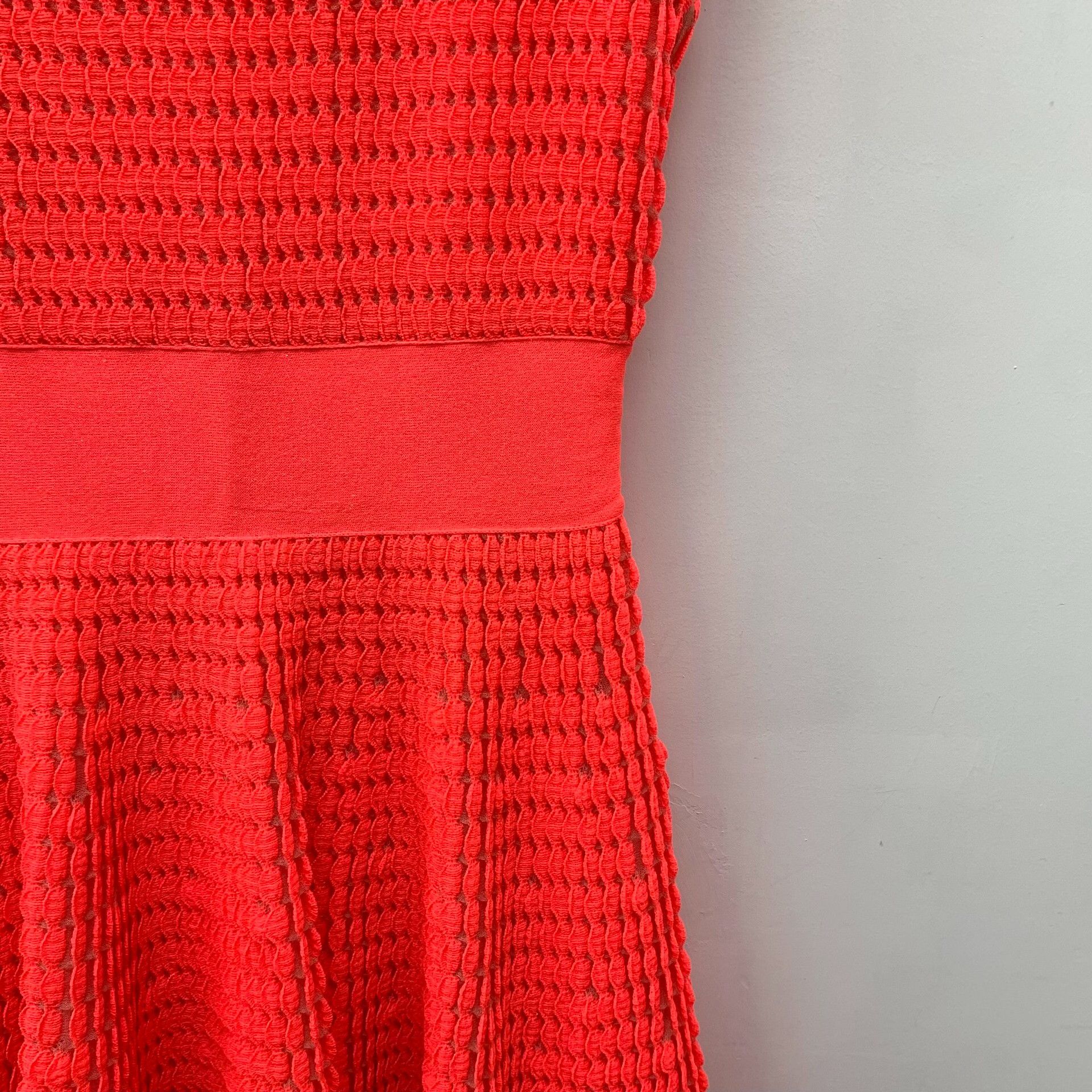 Dior Dior Embroidered Red Dress S Women Size S / US 4 / IT 40 - 4 Thumbnail