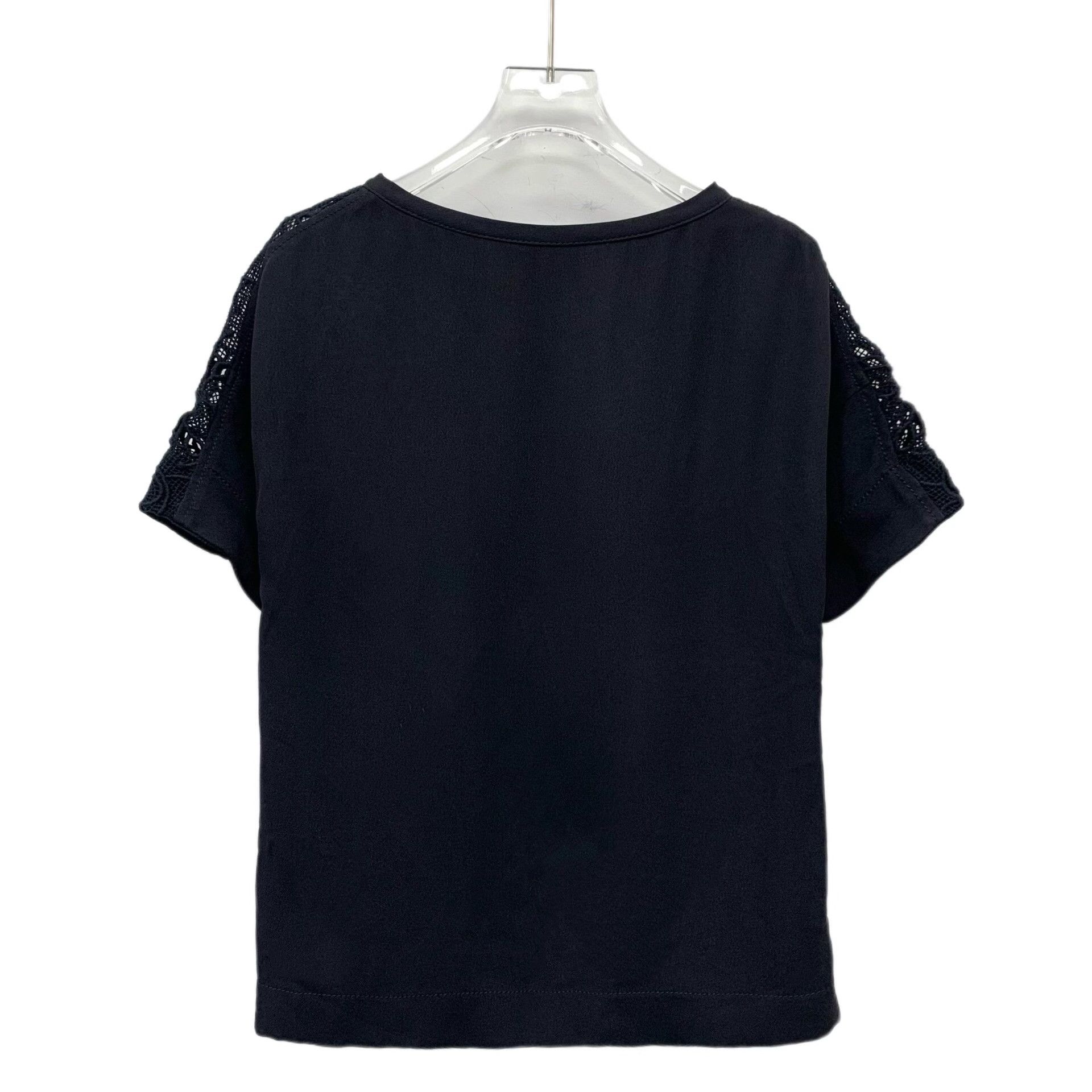 Louis Vuitton Louis Vuitton Black T-Shirt XXS Women Size XXS / US 00 / IT 34 - 2 Thumbnail