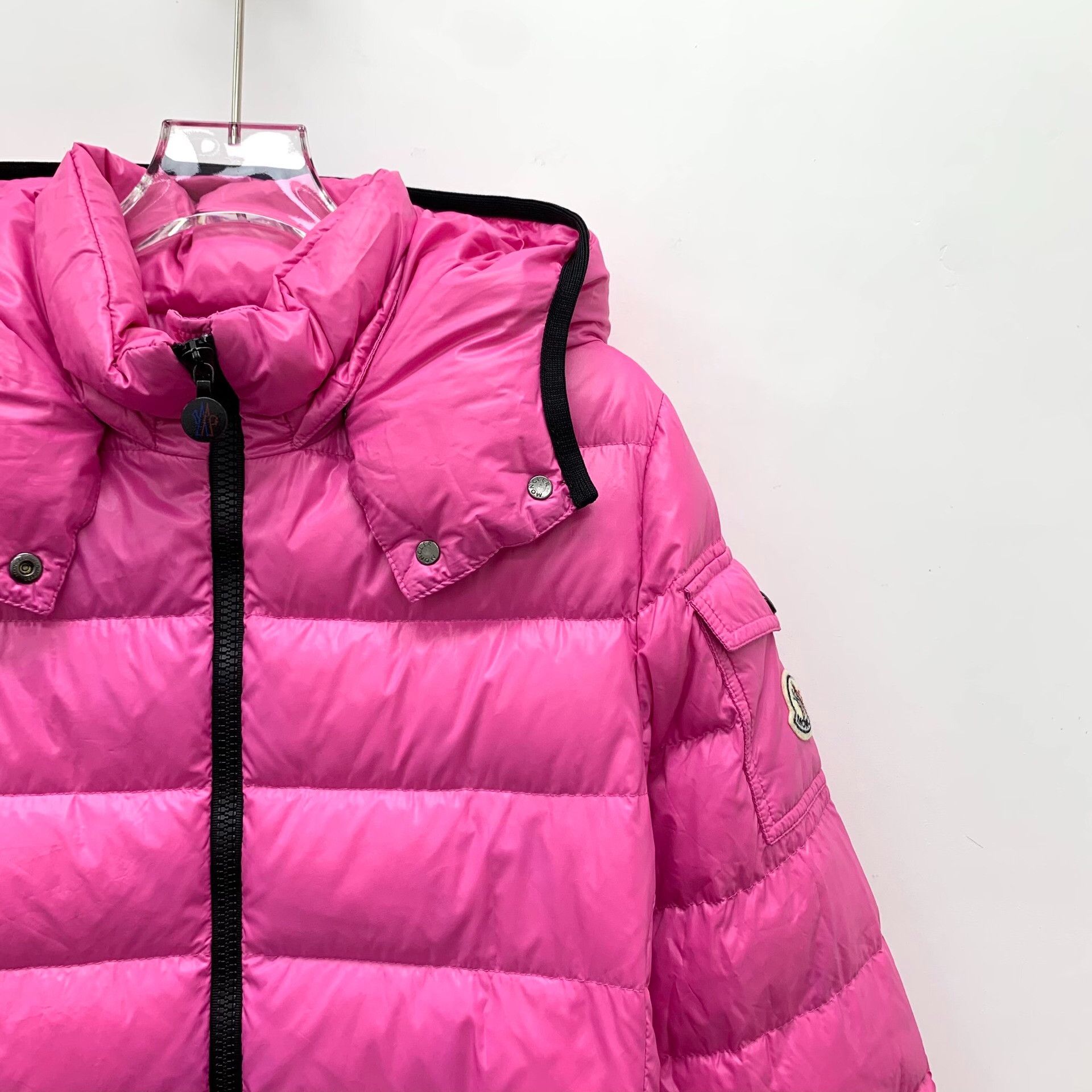Moncler Moncler Pink Down Jacket 14 Women Size XS / US 0-2 / IT 36-38 - 3 Thumbnail