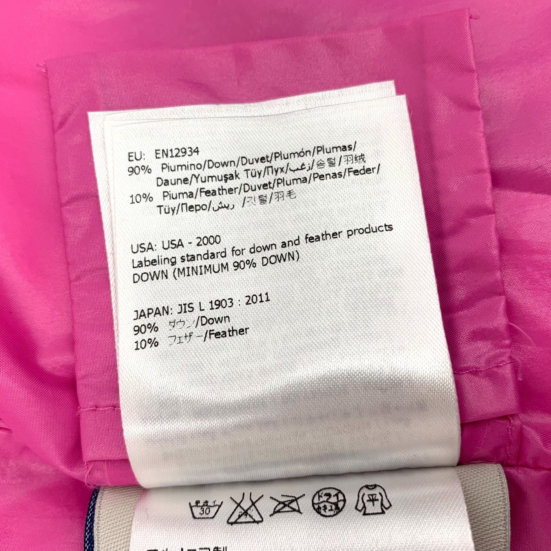 Moncler Moncler Pink Down Jacket 14 Women Size XS / US 0-2 / IT 36-38 - 9 Thumbnail