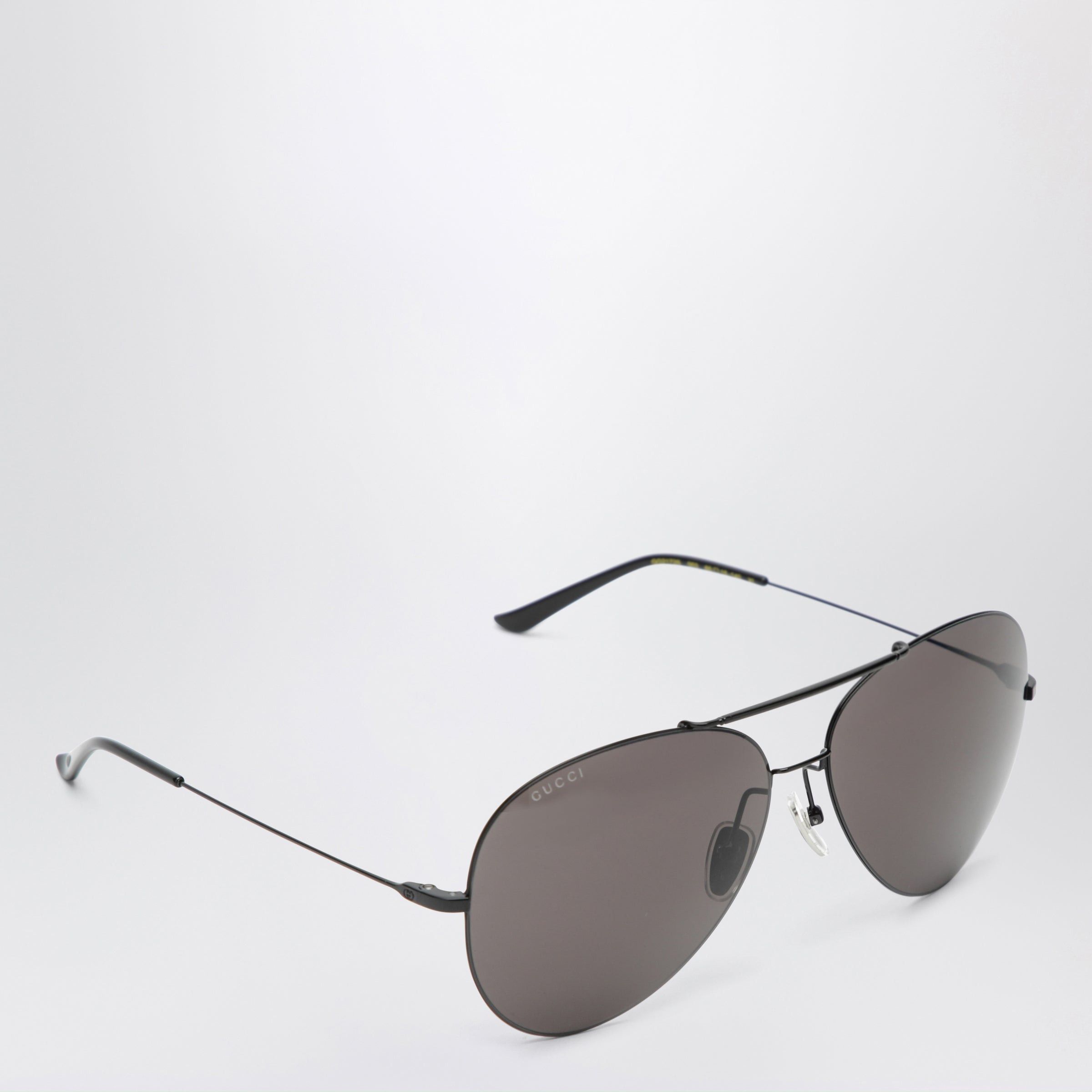 Gucci Gucci Black Pilot Sunglasses Size ONE SIZE - 2 Thumbnail