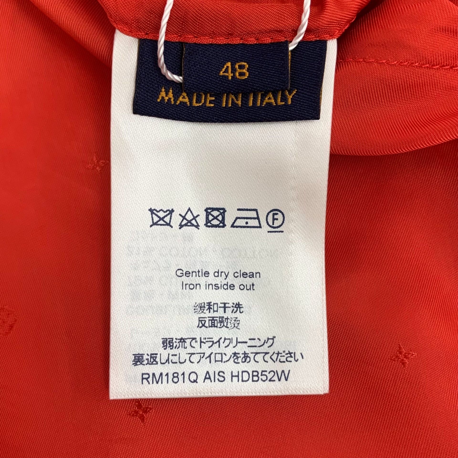Louis Vuitton Louis Vuitton Red Light Jacket 48 Men Size US XL / EU 56 / 4 - 6 Thumbnail