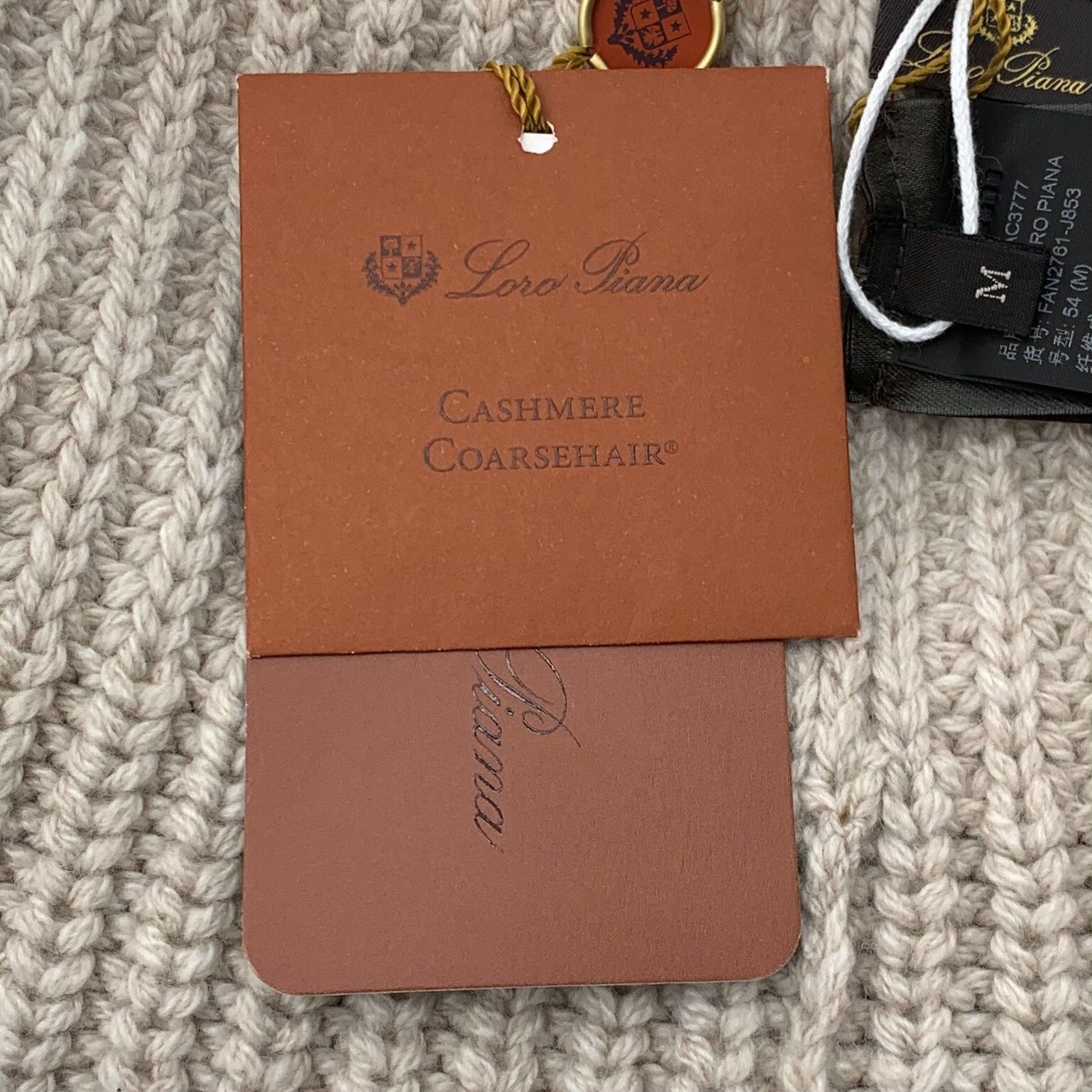 Loro Piana Loro Piana Knit Beige Hat M Men Size ONE SIZE - 8 Thumbnail