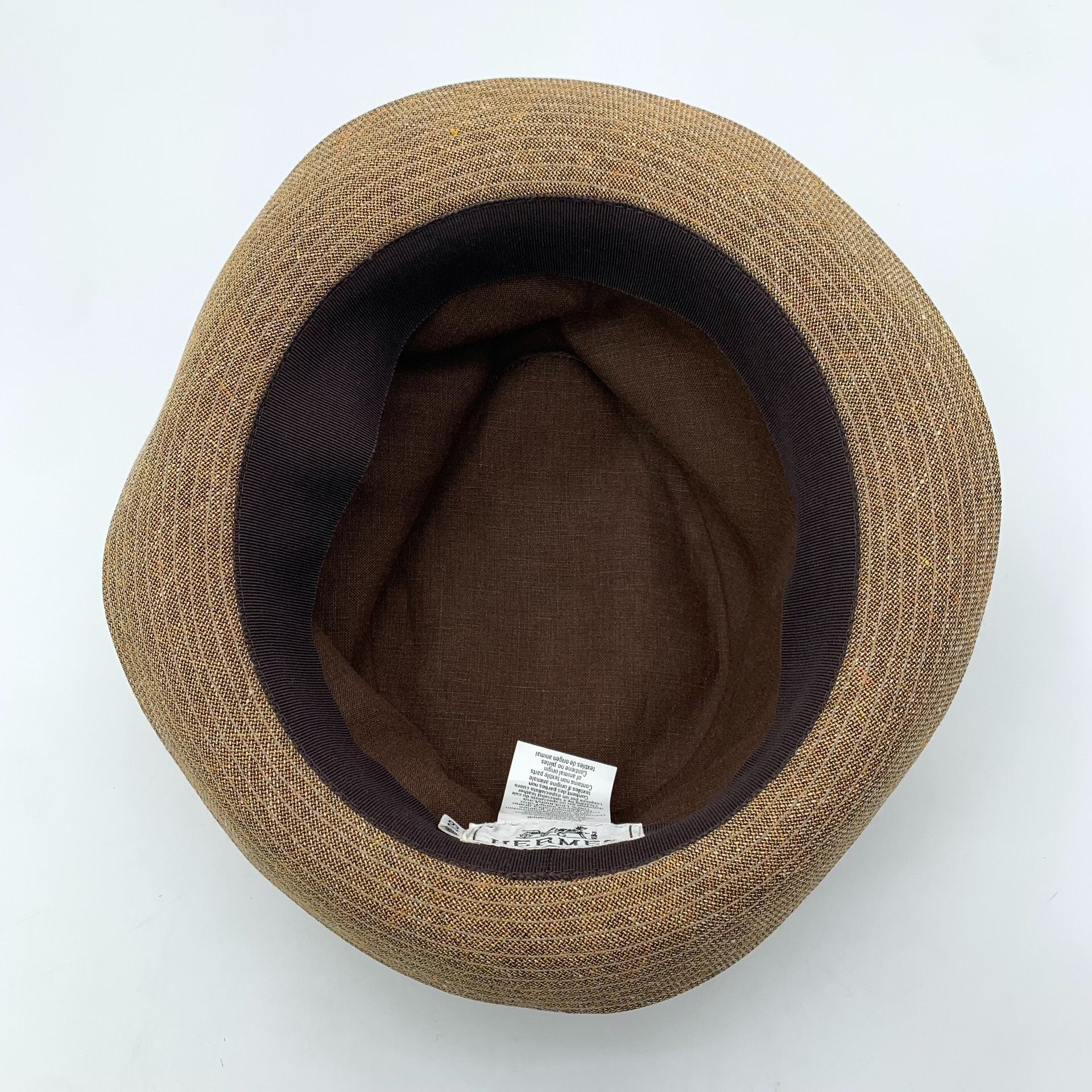 Hermes Hermes Casual Brown Hat 60 Men Size ONE SIZE - 6 Thumbnail