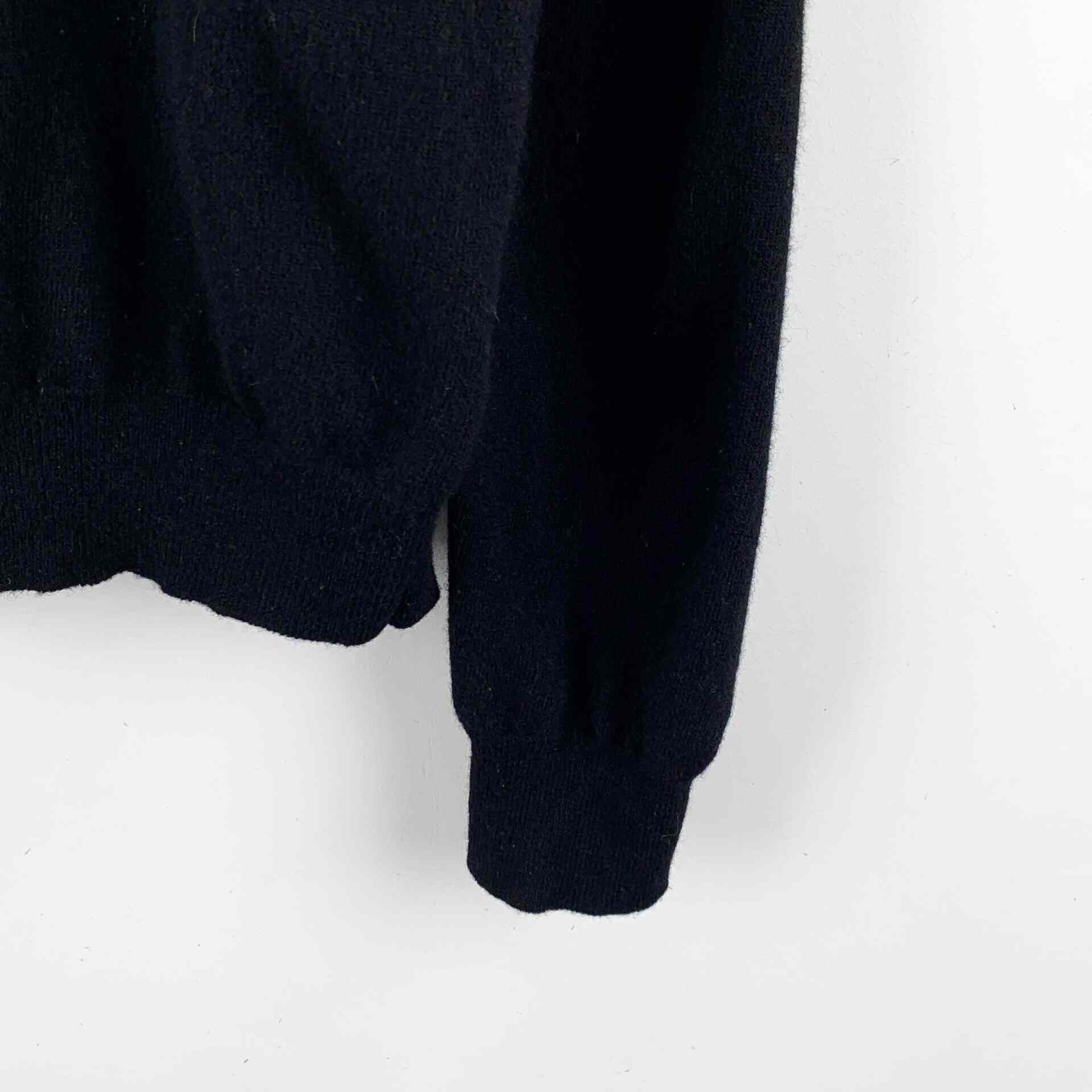 Moncler Moncler Wool Black Sweater XXL Men Size US XXL / EU 58 / 5 - 4 Thumbnail