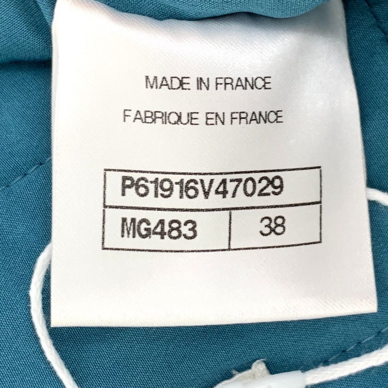 Chanel Chanel Cotton Plaid Blue Skirt M Women Size 28" / US 6 / IT 42 - 7 Thumbnail
