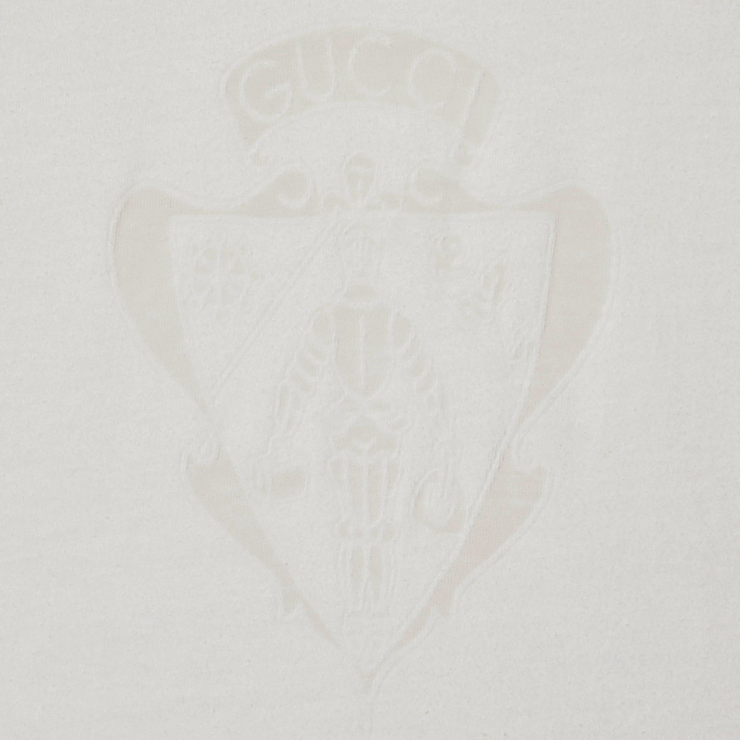 Gucci Gucci White Cotton T-Shirt With Logo Crest Size XS / US 0-2 / IT 36-38 - 2 Thumbnail