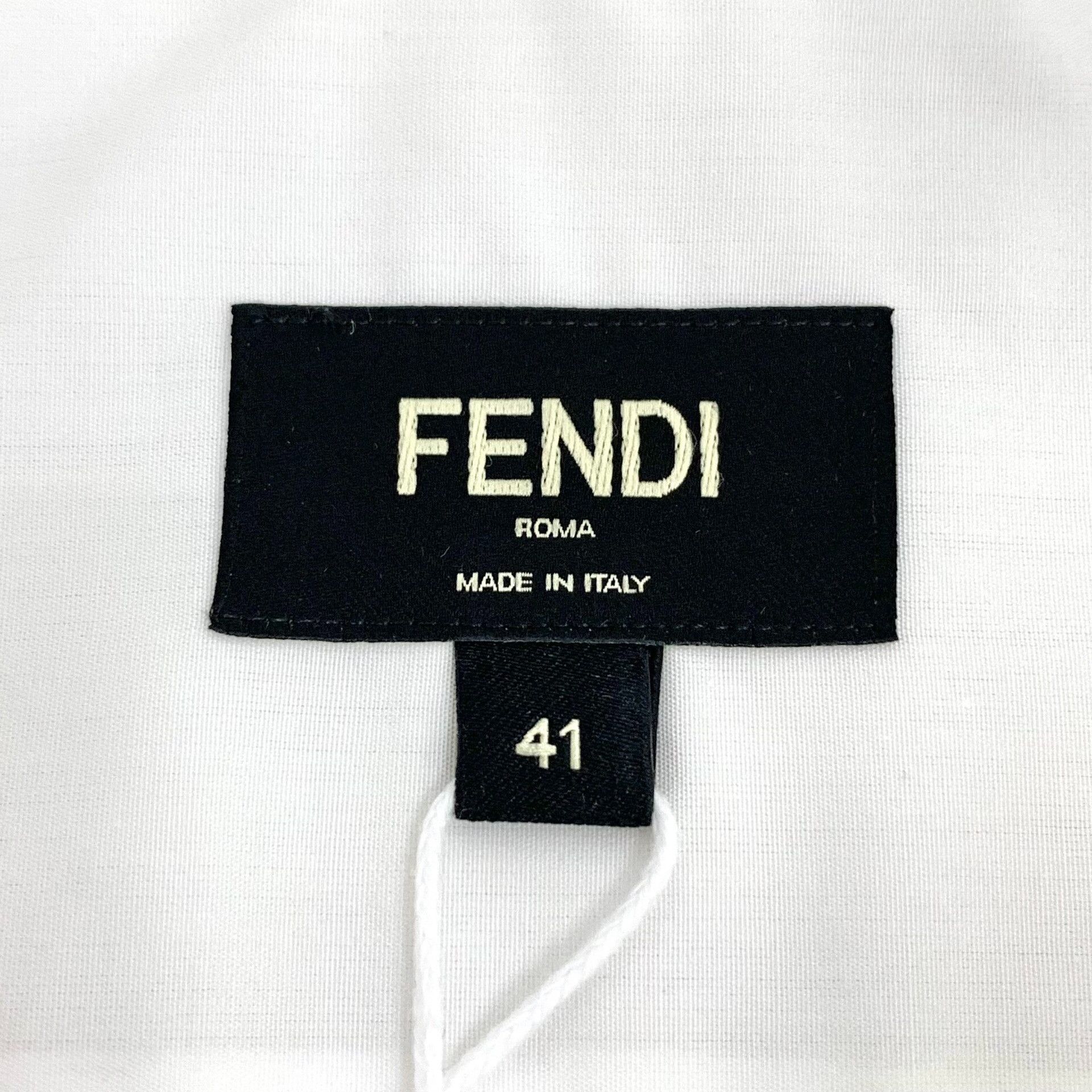 Fendi Fendi Cotton White Shirt 23 Men Size US XS / EU 42 / 0 - 6 Thumbnail