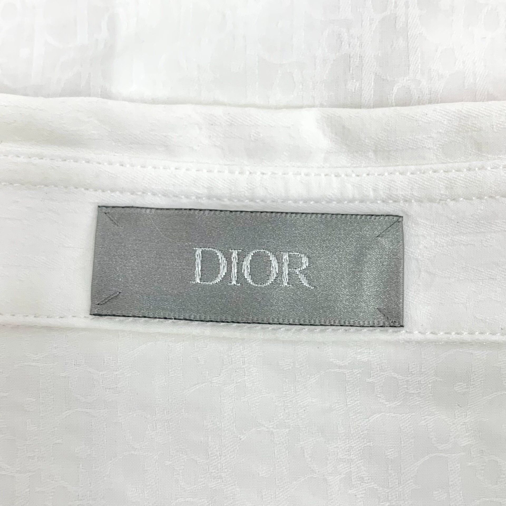 Dior Dior Retro Cotton White Shirt 39 Men Size US M / EU 48-50 / 2 - 5 Thumbnail