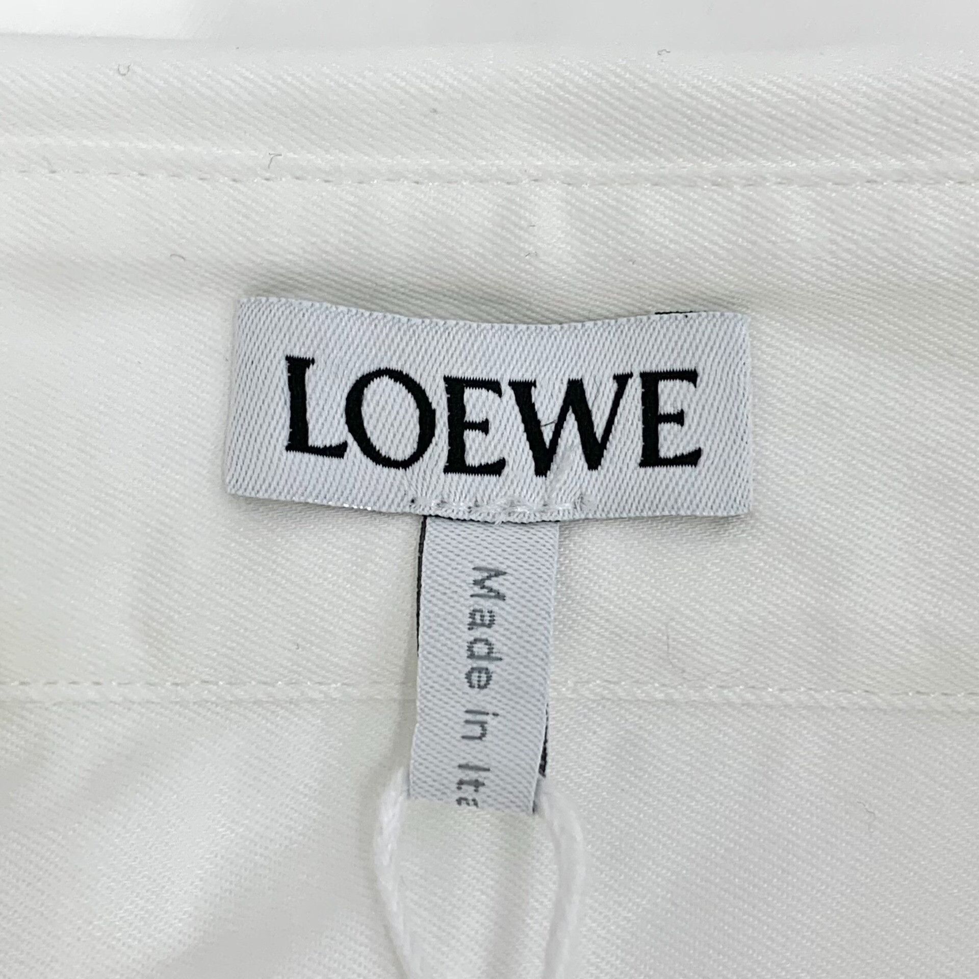 Loewe Loewe Retro Printed White Button Up M Women Size M / US 6-8 / IT 42-44 - 5 Thumbnail