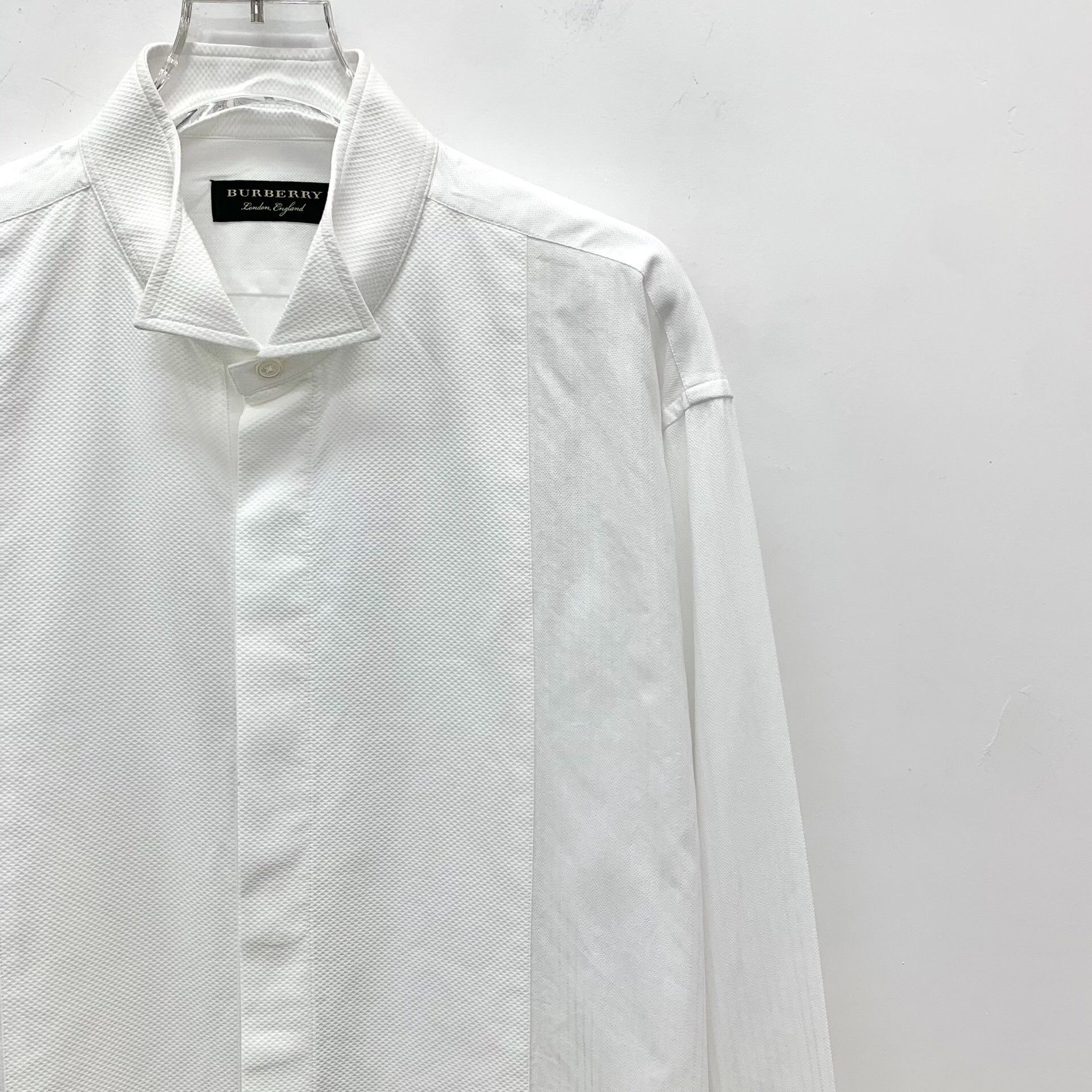 Burberry Burberry Cotton White Shirt 41 Men Size US M / EU 48-50 / 2 - 3 Thumbnail