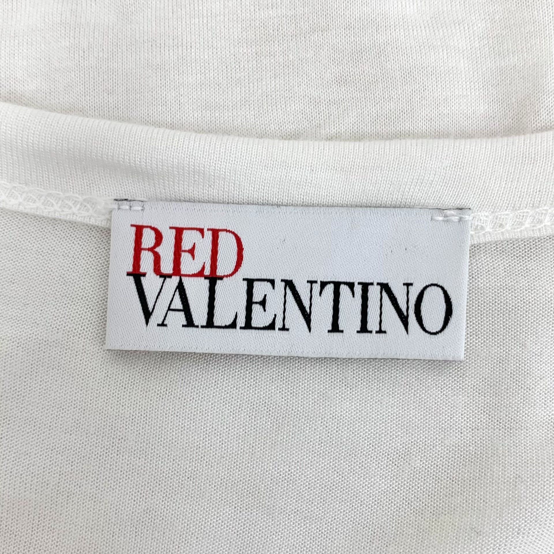 Valentino Valentino Patchwork White T-Shirt S Women Size S / US 4 / IT 40 - 5 Thumbnail