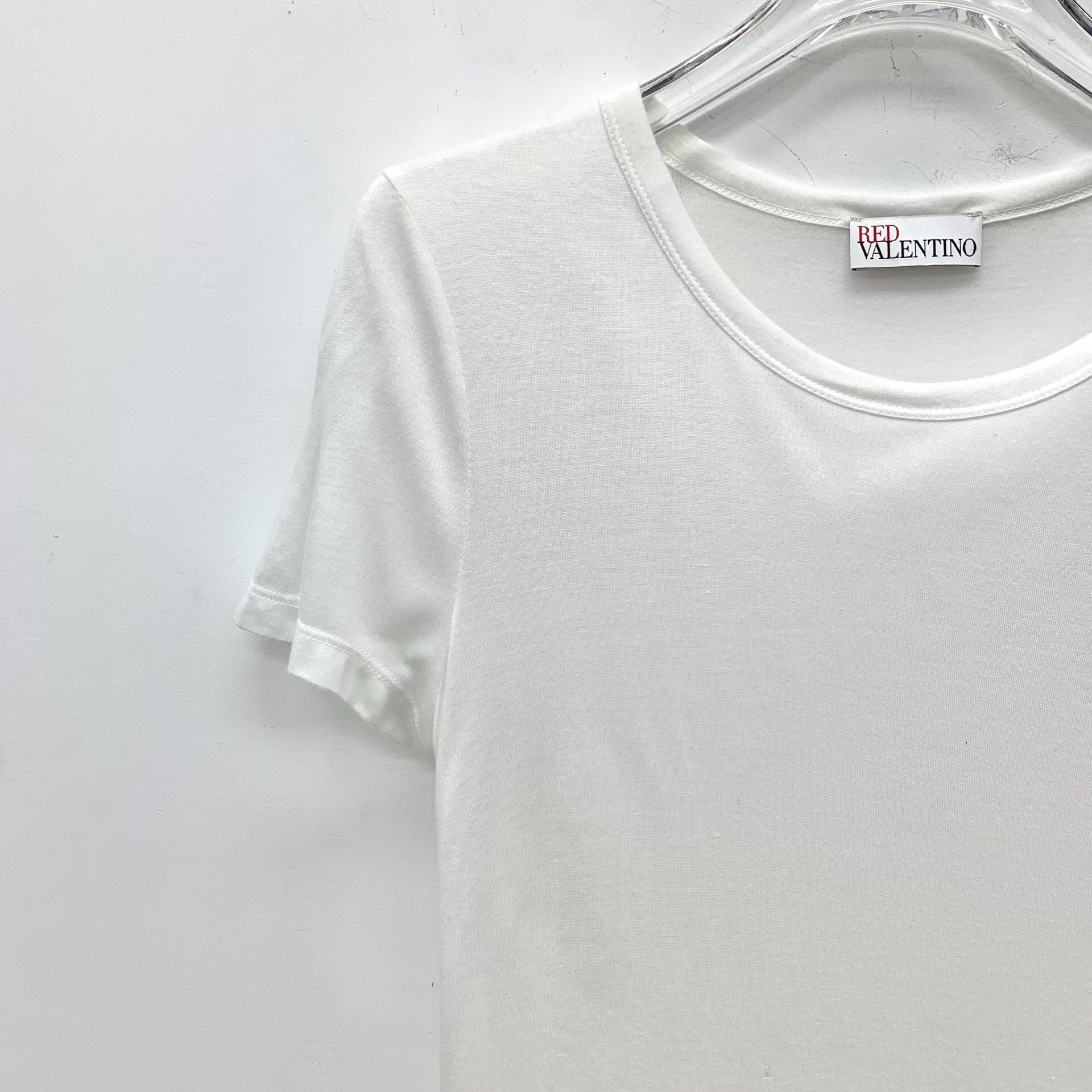 Valentino Valentino Patchwork White T-Shirt S Women Size S / US 4 / IT 40 - 3 Thumbnail