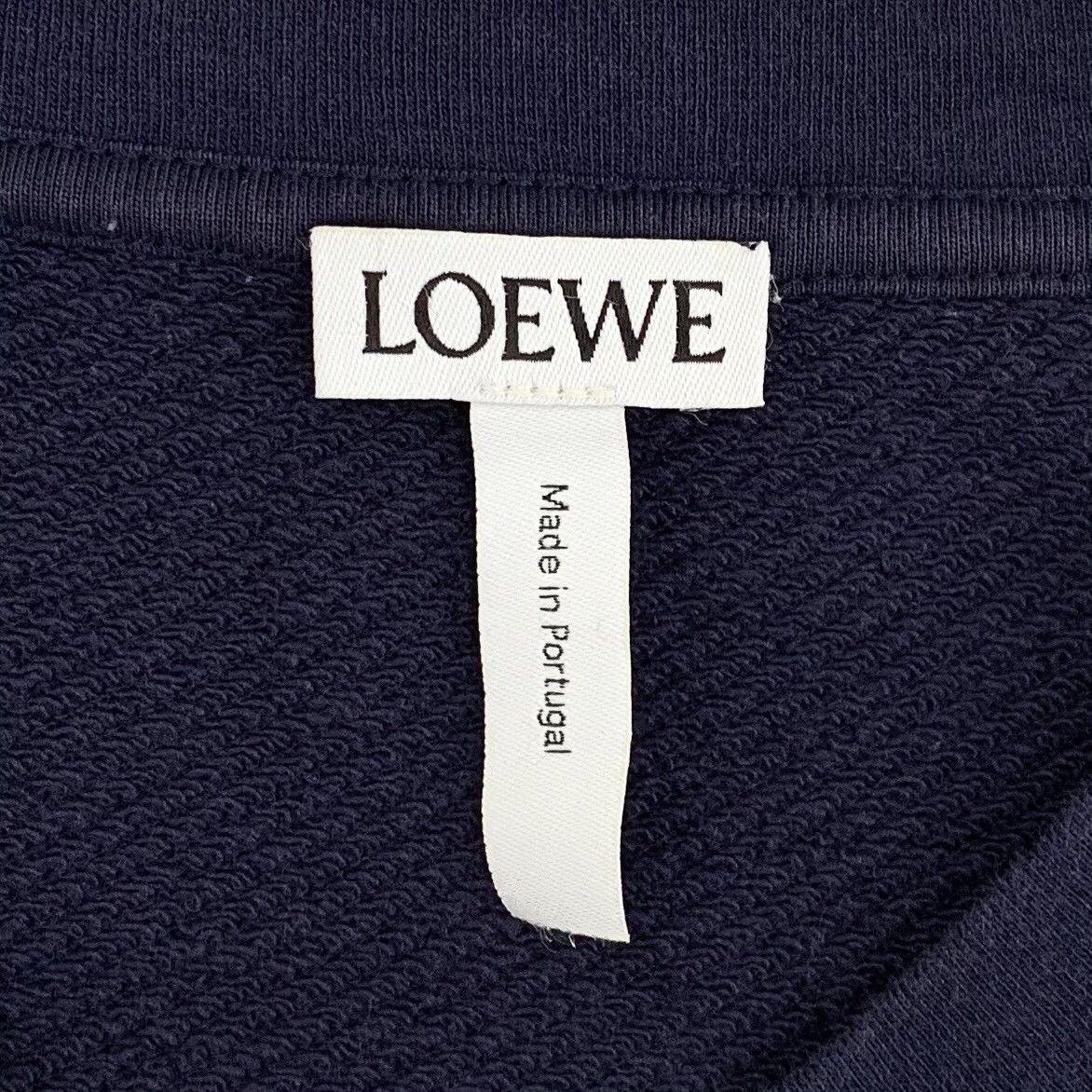 Loewe Loewe Retro Embroidered Blue Hoodie XS Women Size XS / US 0-2 / IT 36-38 - 6 Thumbnail