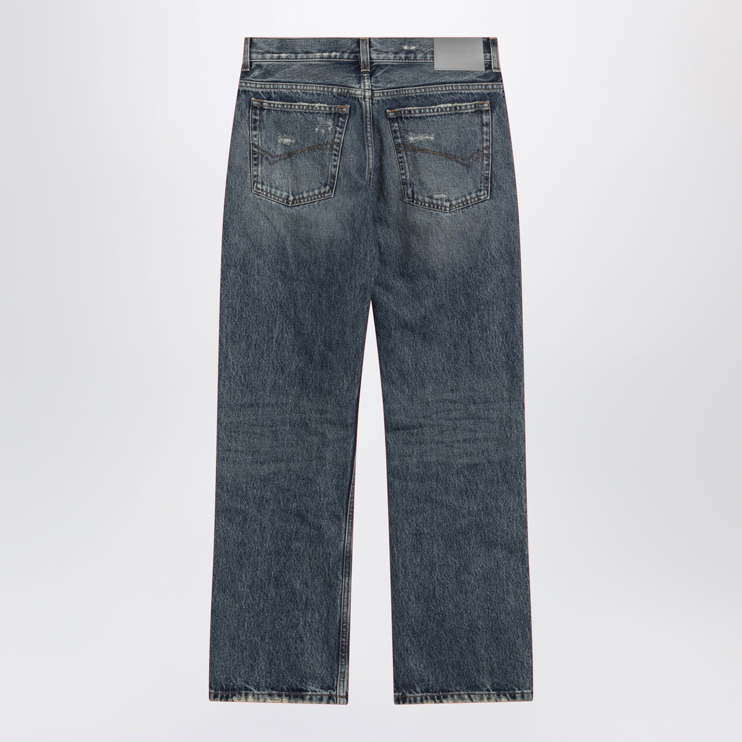 Balenciaga Balenciaga Vintage Blue Jeans With Worn Effect Size 25" / US 0 / IT 36 - 2 Thumbnail