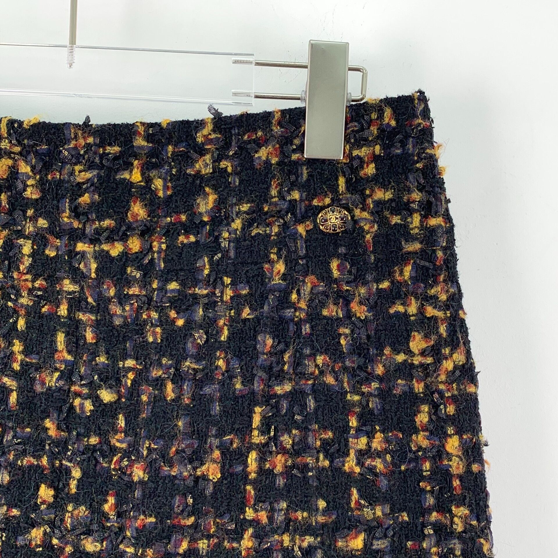 Chanel Chanel Cotton Plaid Multi Skirt M Women Size 28" / US 6 / IT 42 - 3 Thumbnail