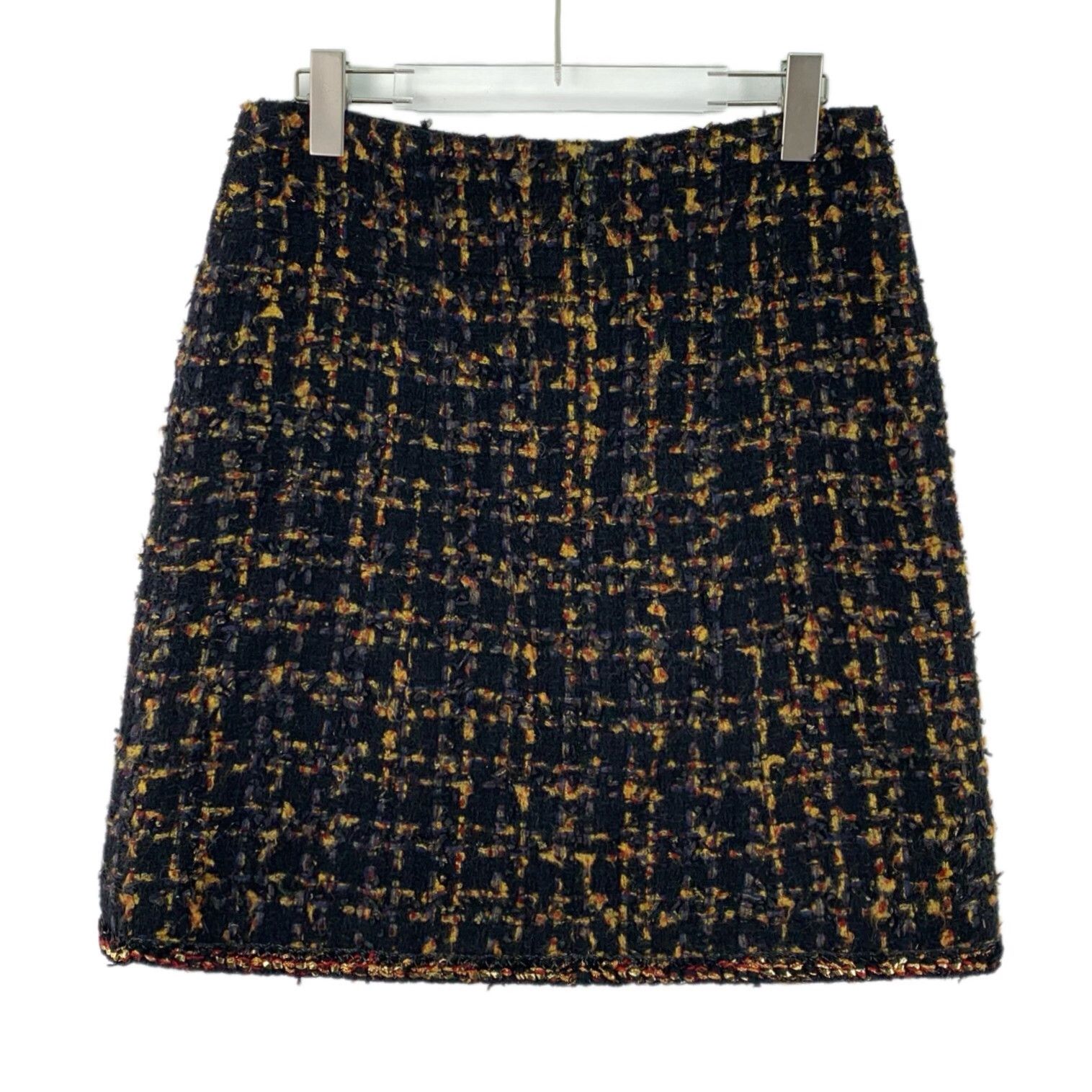 Chanel Chanel Cotton Plaid Multi Skirt M Women Size 28" / US 6 / IT 42 - 2 Thumbnail