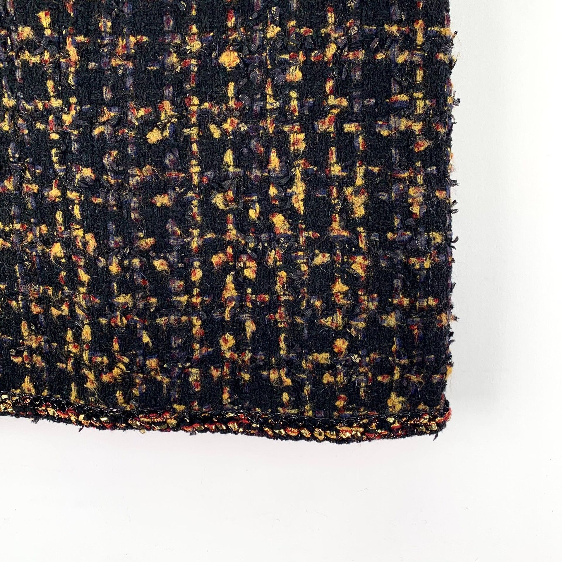 Chanel Chanel Cotton Plaid Multi Skirt M Women Size 28" / US 6 / IT 42 - 4 Thumbnail