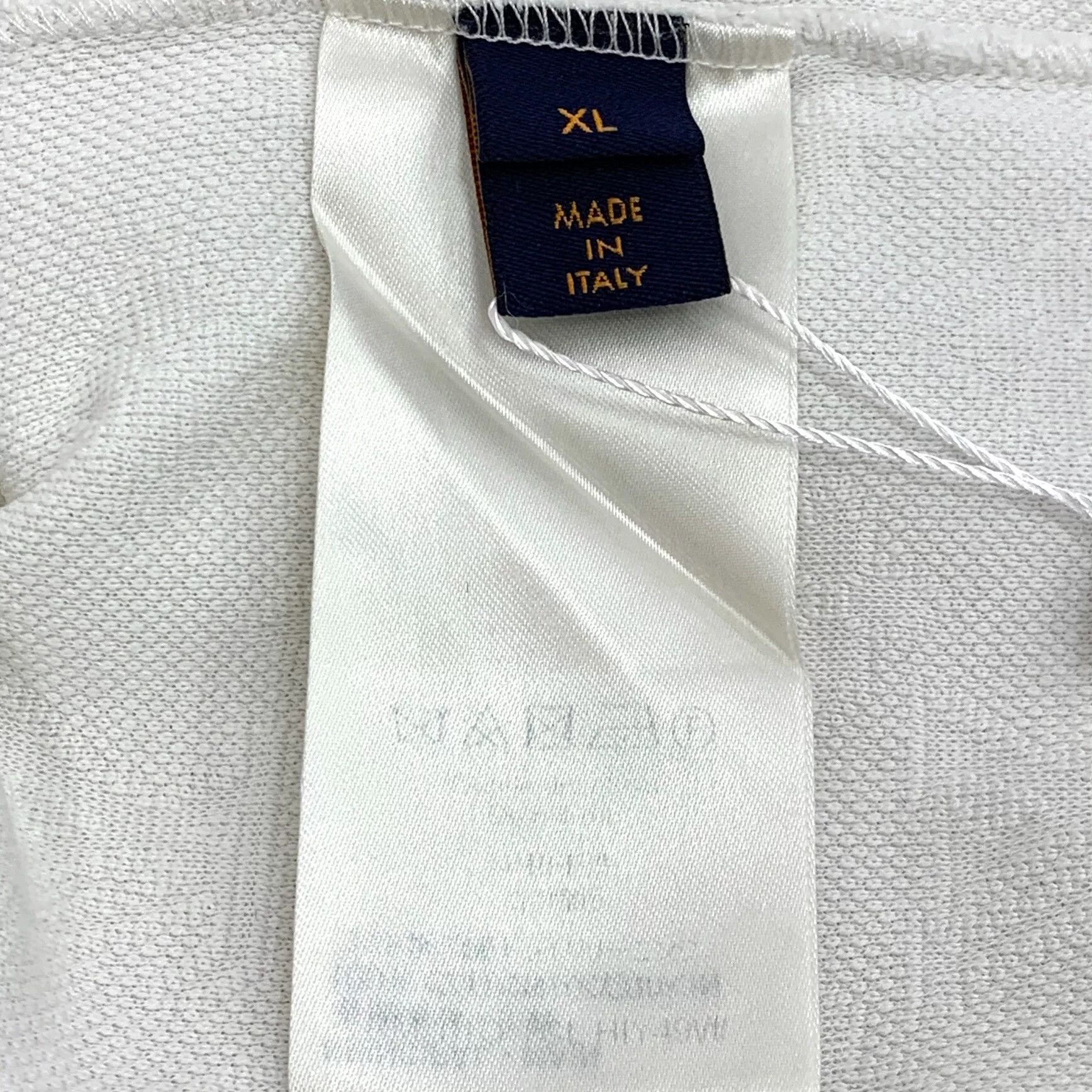 Louis Vuitton Louis Vuitton White T-Shirt XL Women Size XL / US 12-14 / IT 48-50 - 6 Thumbnail