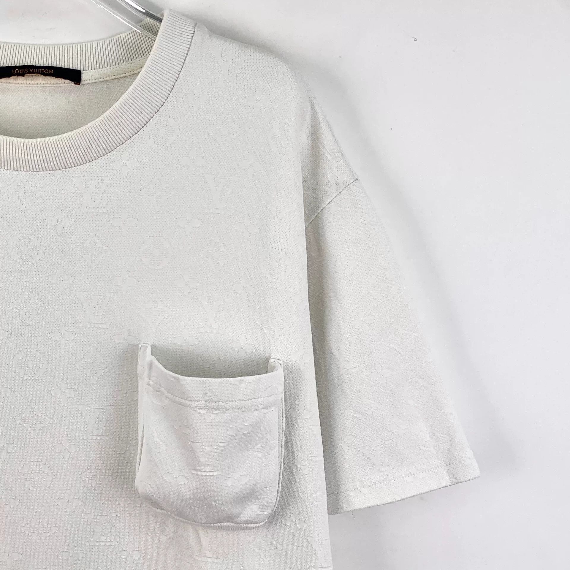 Louis Vuitton Louis Vuitton White T-Shirt XL Women Size XL / US 12-14 / IT 48-50 - 3 Thumbnail