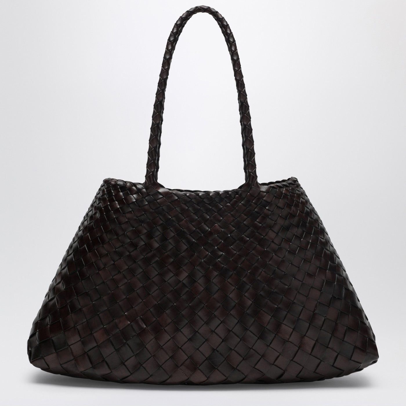 Dragon Diffusion Dragon Diffusion Santa Croce Large Bag Dark Brown Size ONE SIZE - 2 Thumbnail