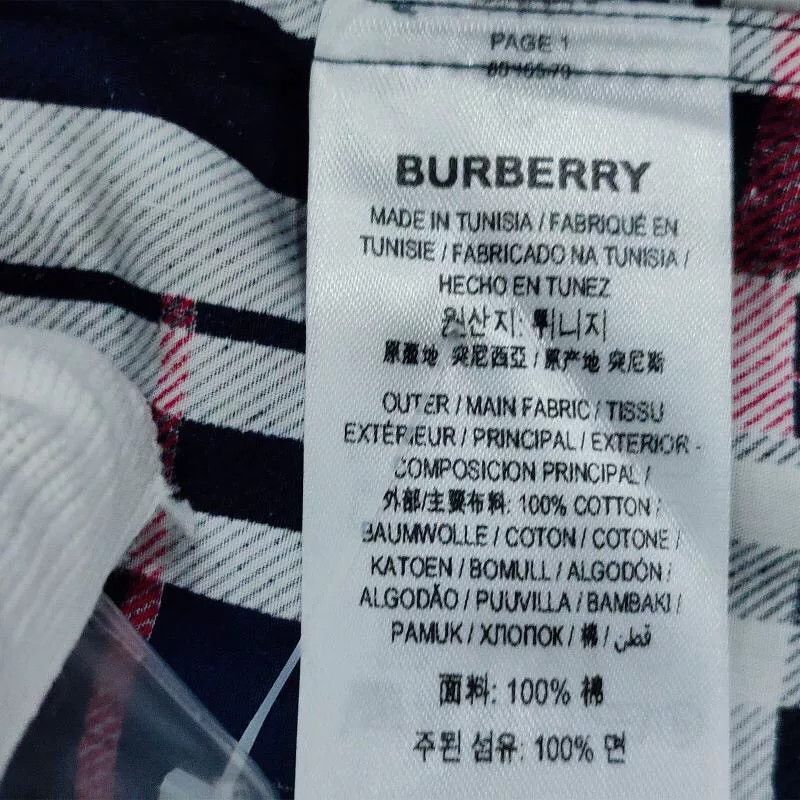 Burberry Burberry Plaid Multi Shirt XXL Men Size US XXL / EU 58 / 5 - 6 Thumbnail