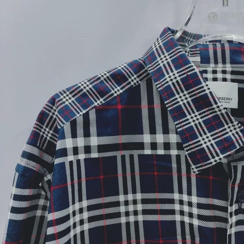 Burberry Burberry Plaid Multi Shirt XXL Men Size US XXL / EU 58 / 5 - 3 Thumbnail
