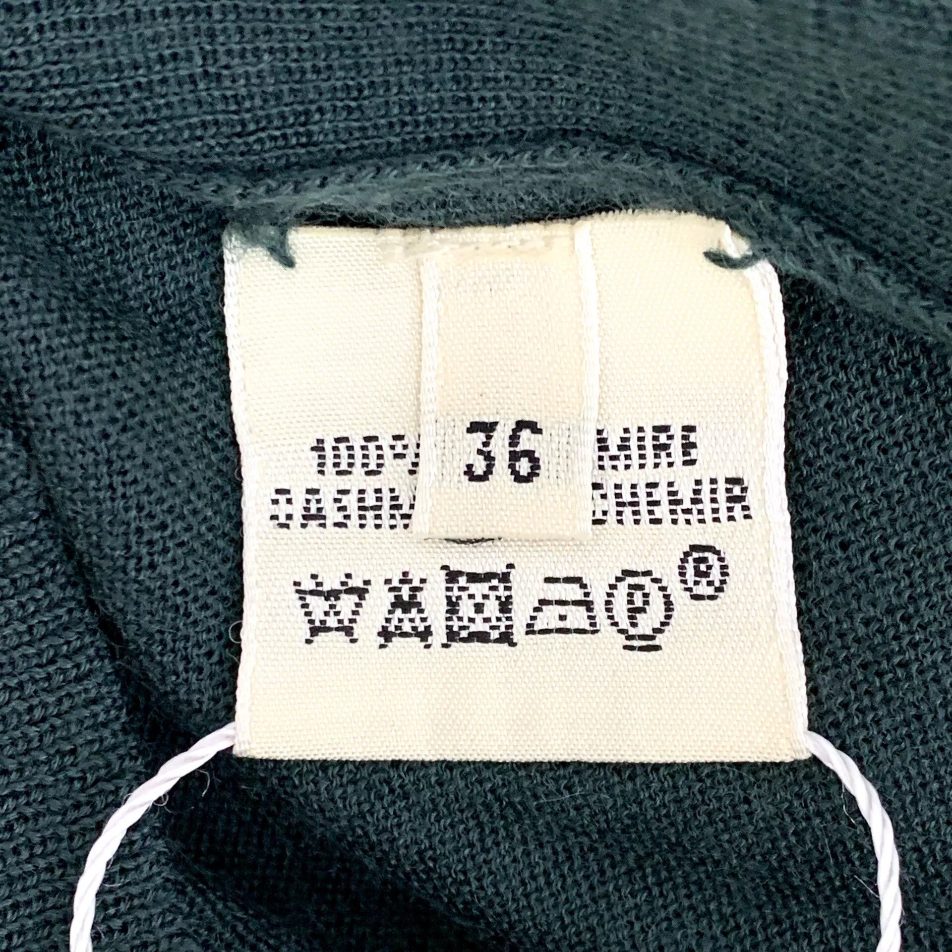 Hermes Hermes Knit Green Sweater XS Women Size XS / US 0-2 / IT 36-38 - 6 Thumbnail