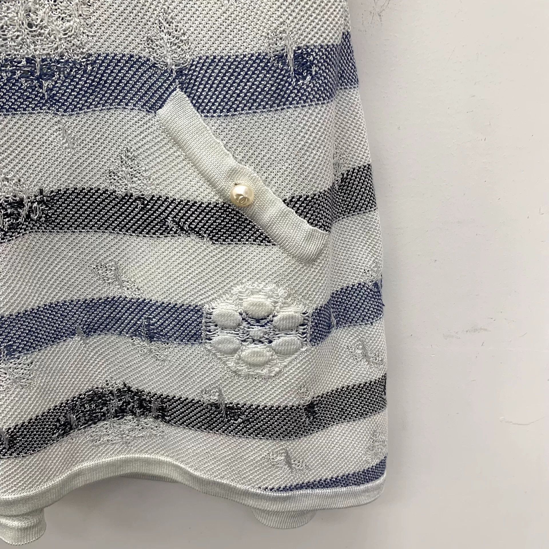 Chanel Chanel Cotton Striped Multi Dress S Women Size S / US 4 / IT 40 - 4 Thumbnail