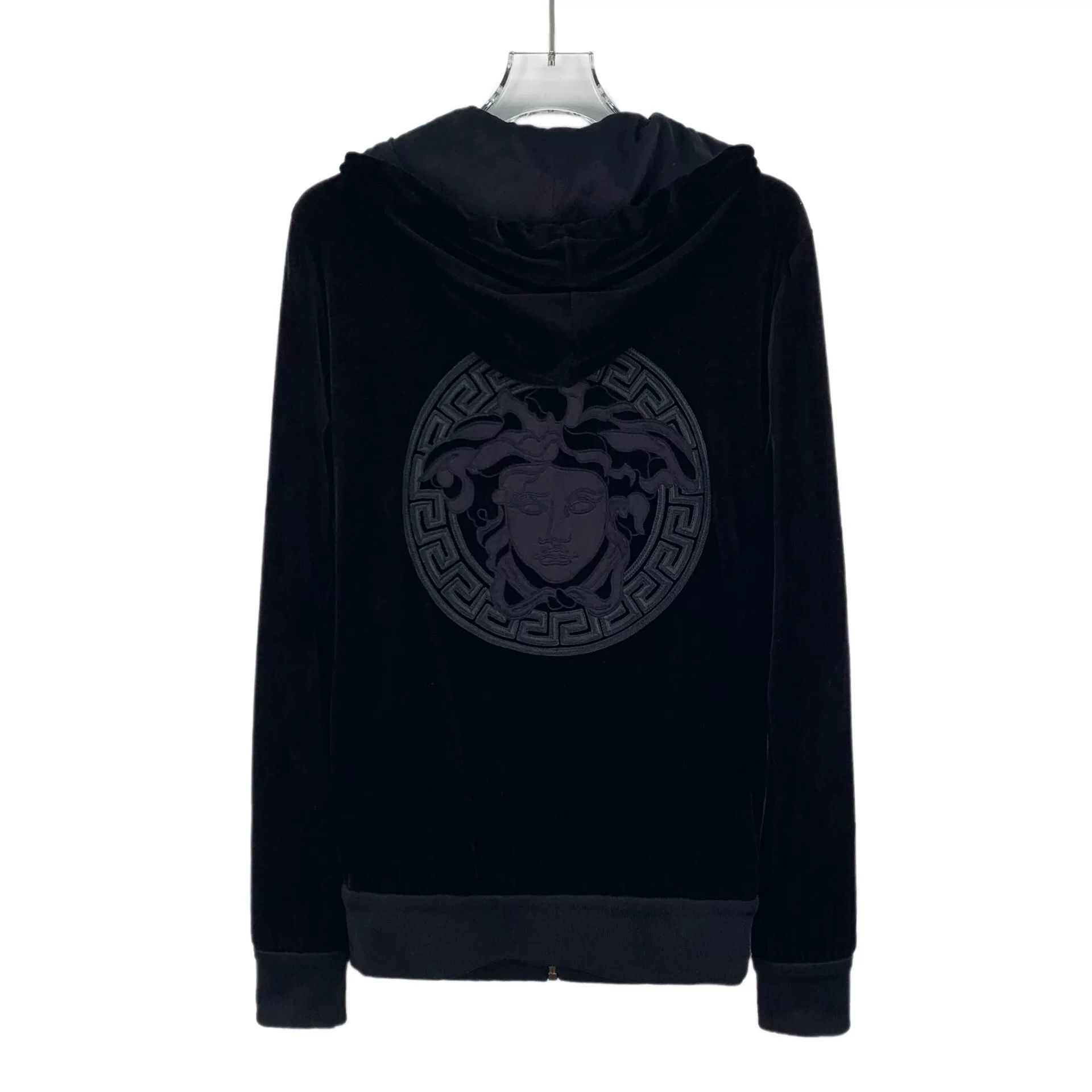 Versace Versace Embroidered Black Jacket 38 Women Size S / US 4 / IT 40 - 2 Thumbnail