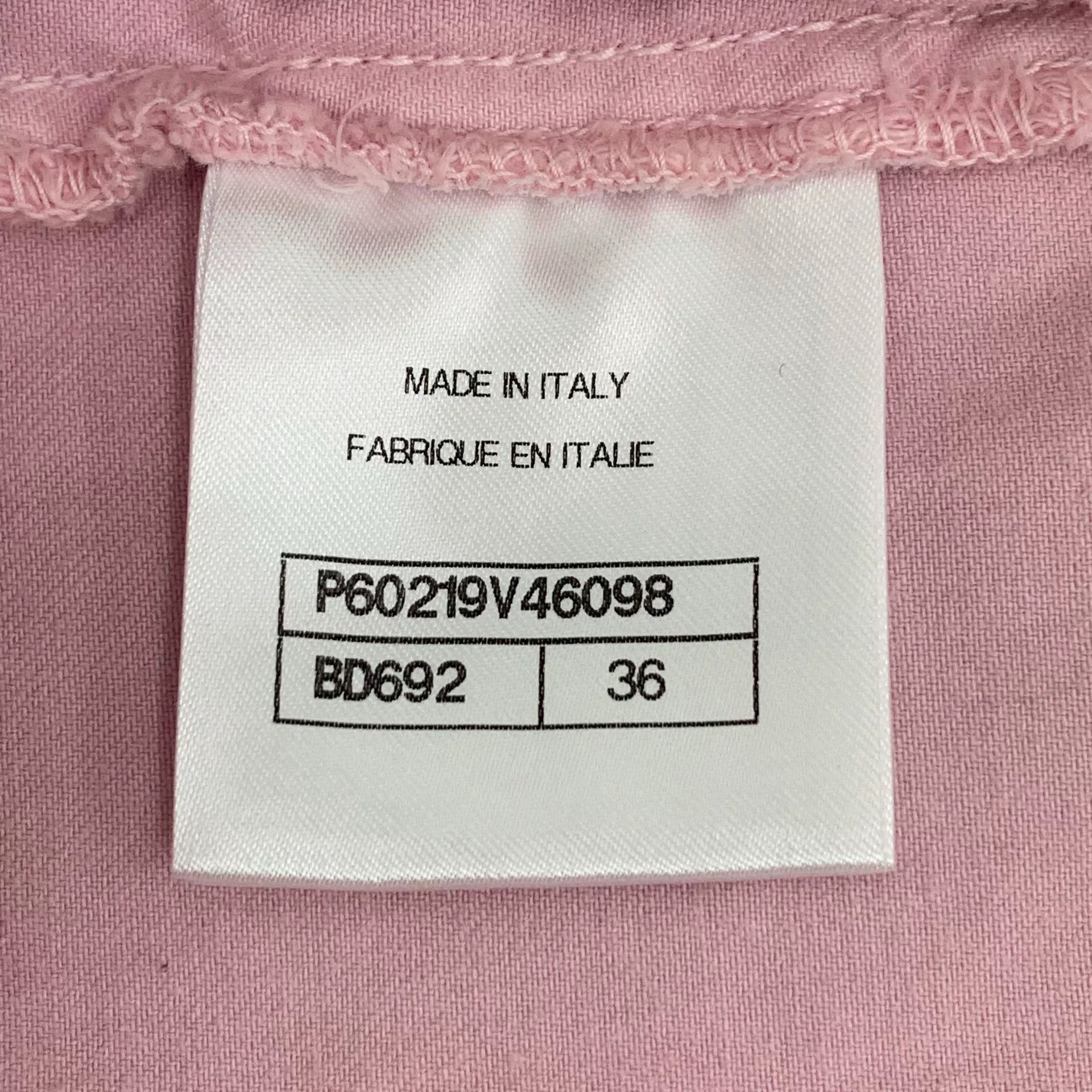 Chanel Chanel Knit Cotton Pink Jeans XS Women Size 24" / US 00 / IT 34 - 8 Thumbnail