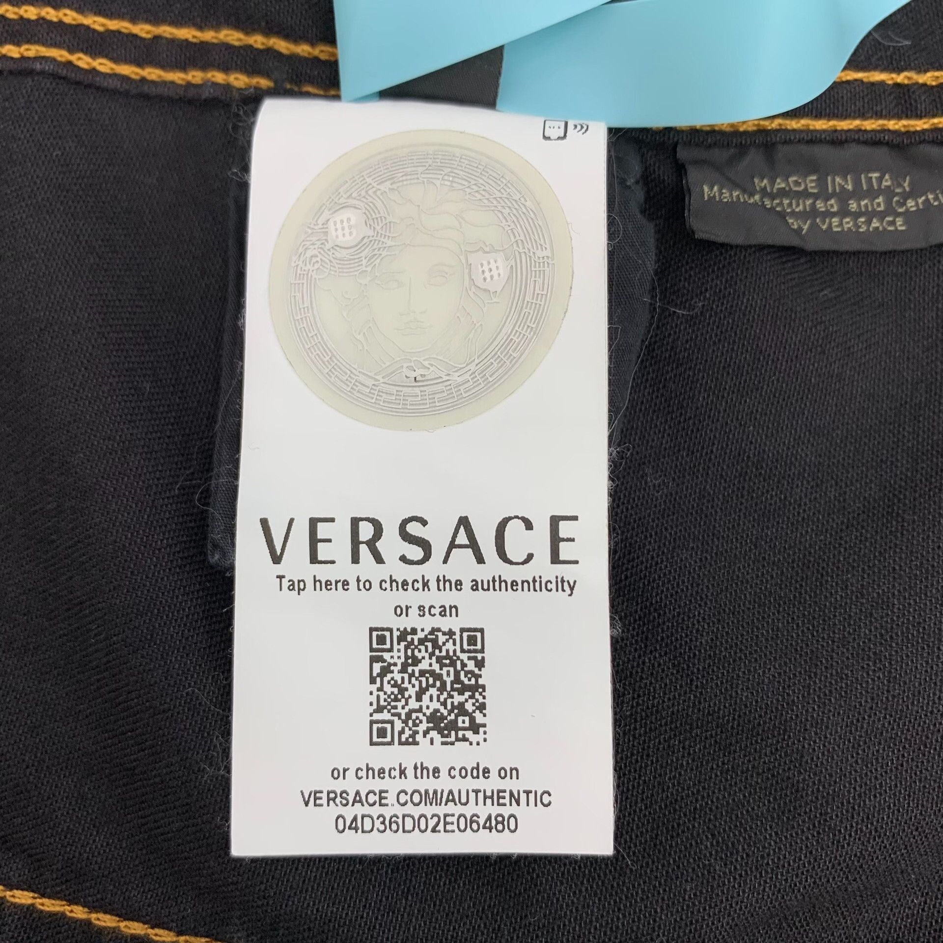 Versace Versace Cotton Black Jacket M Women Size M / US 6-8 / IT 42-44 - 7 Thumbnail