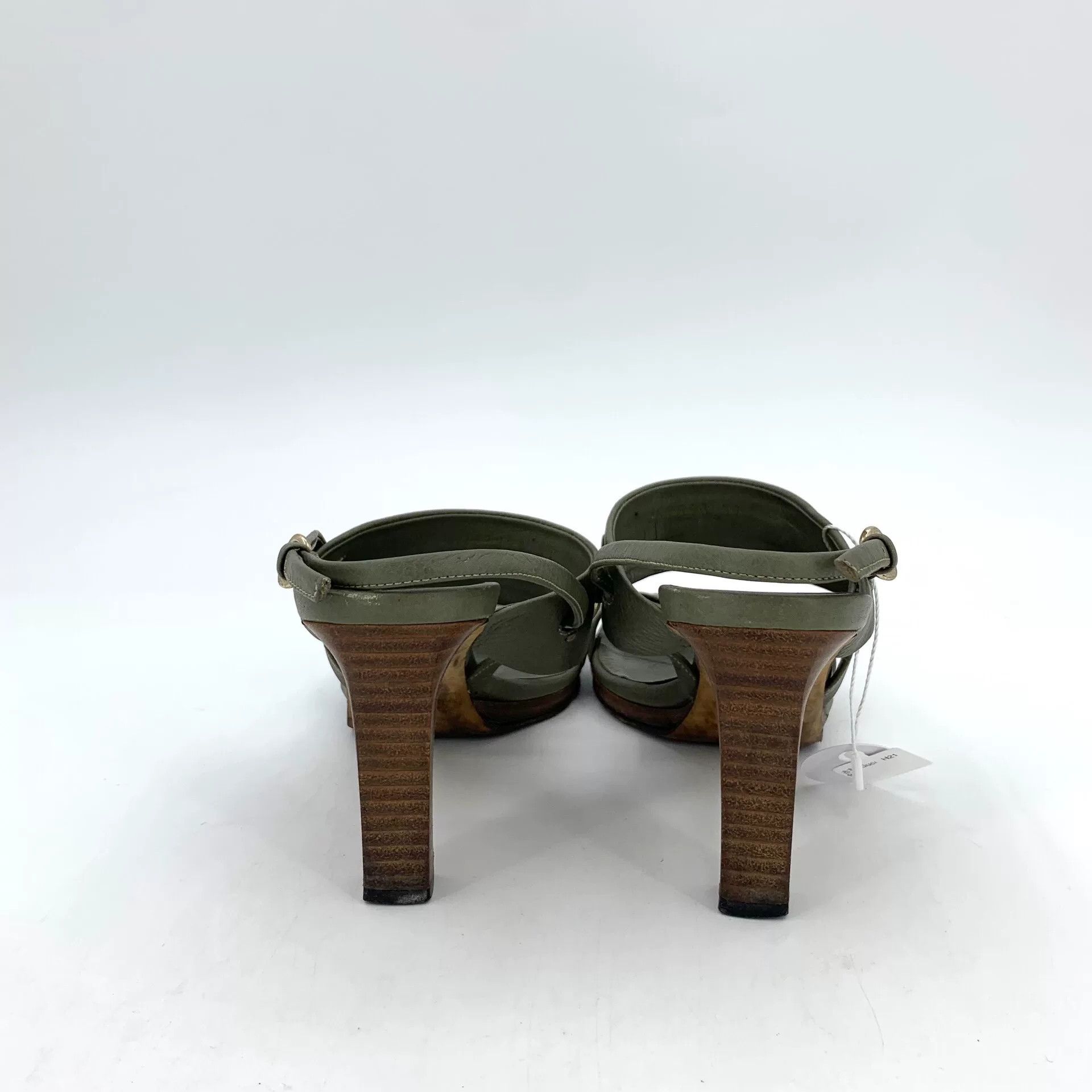 Gucci Gucci Green Sandals 37 Women Size US 6.5 / IT 36.5 - 4 Thumbnail