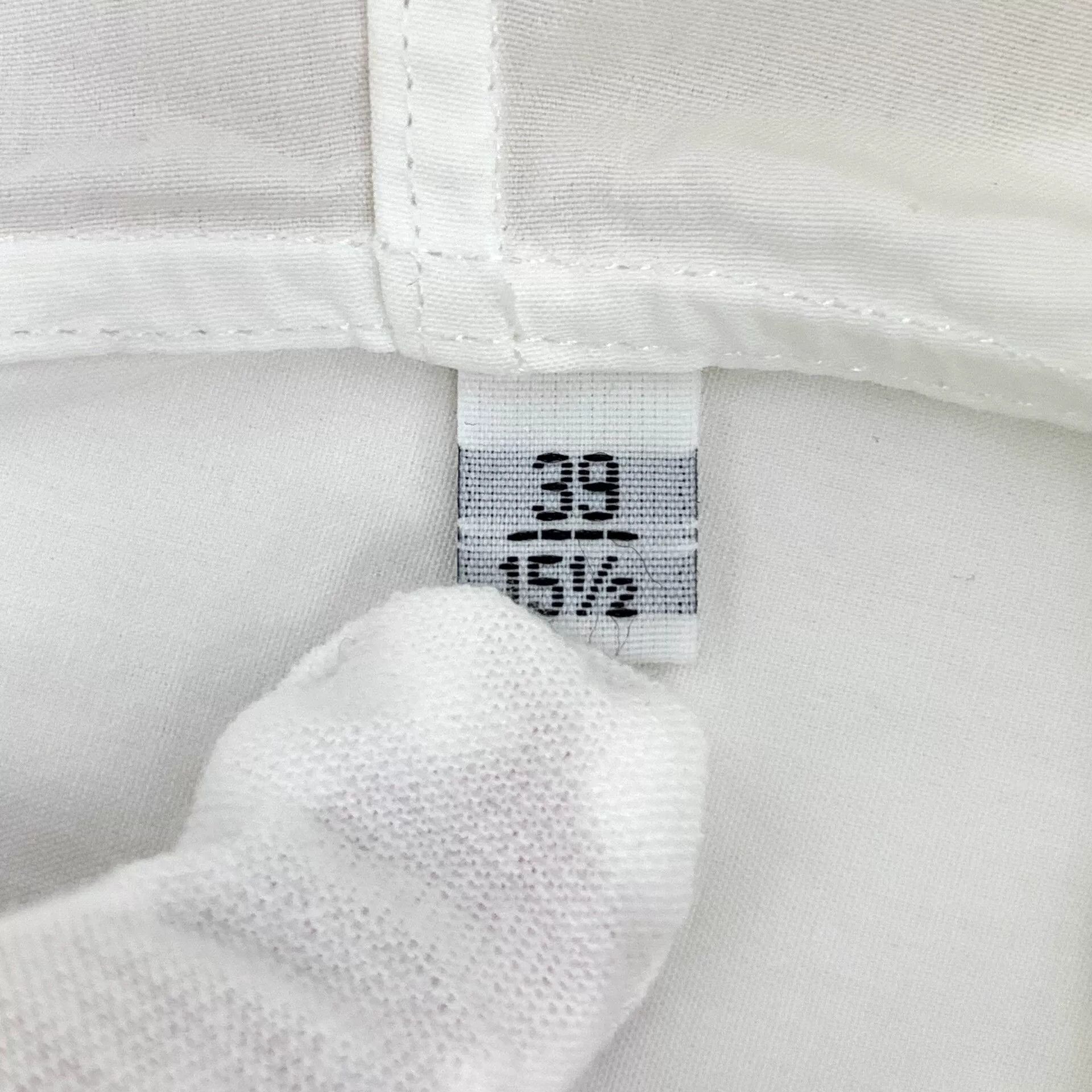 Hermes Hermes Cotton White Button Up S Women Size S / US 4 / IT 40 - 6 Thumbnail