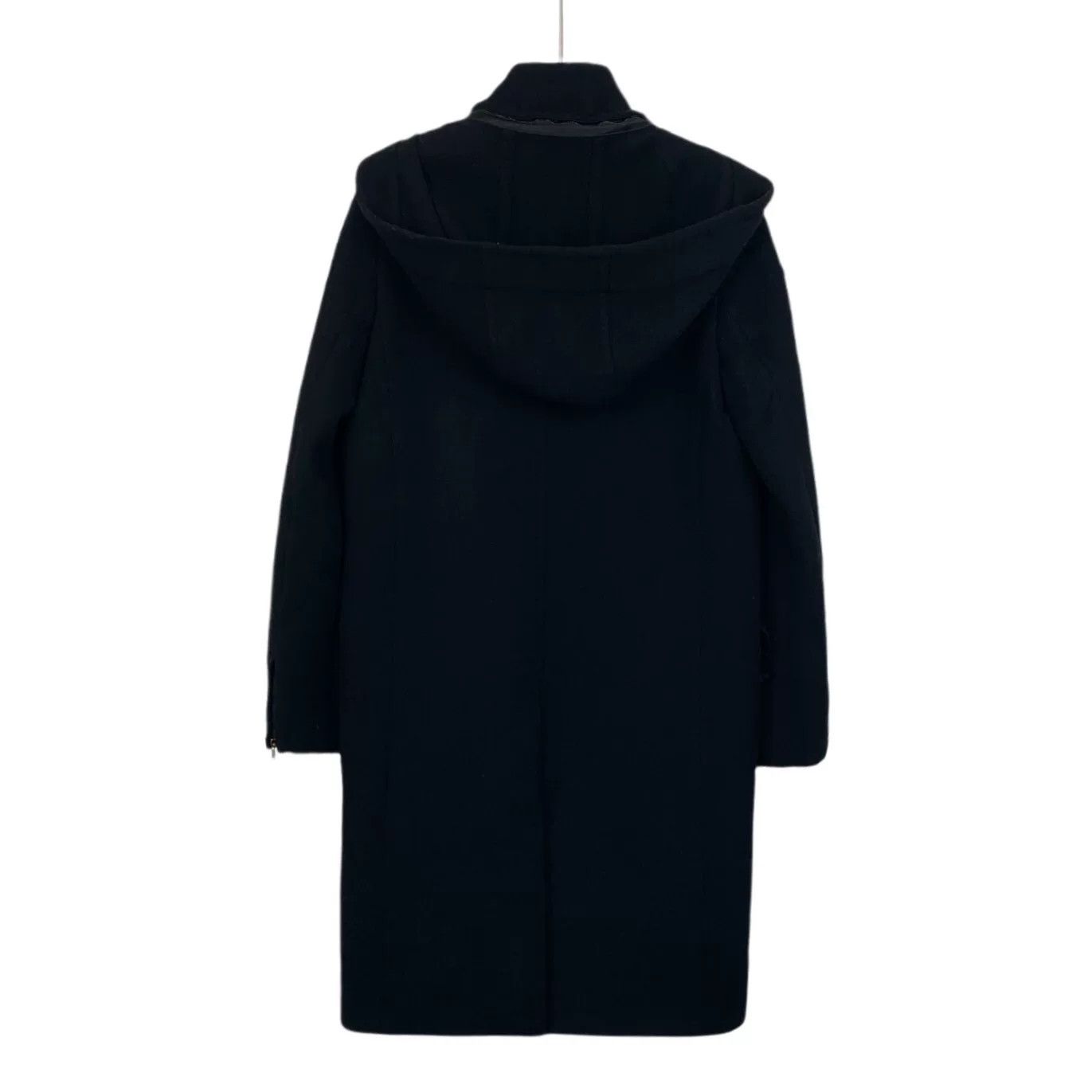 Fendi Fendi Wool Black Coat XS Women Size XS / US 0-2 / IT 36-38 - 2 Thumbnail