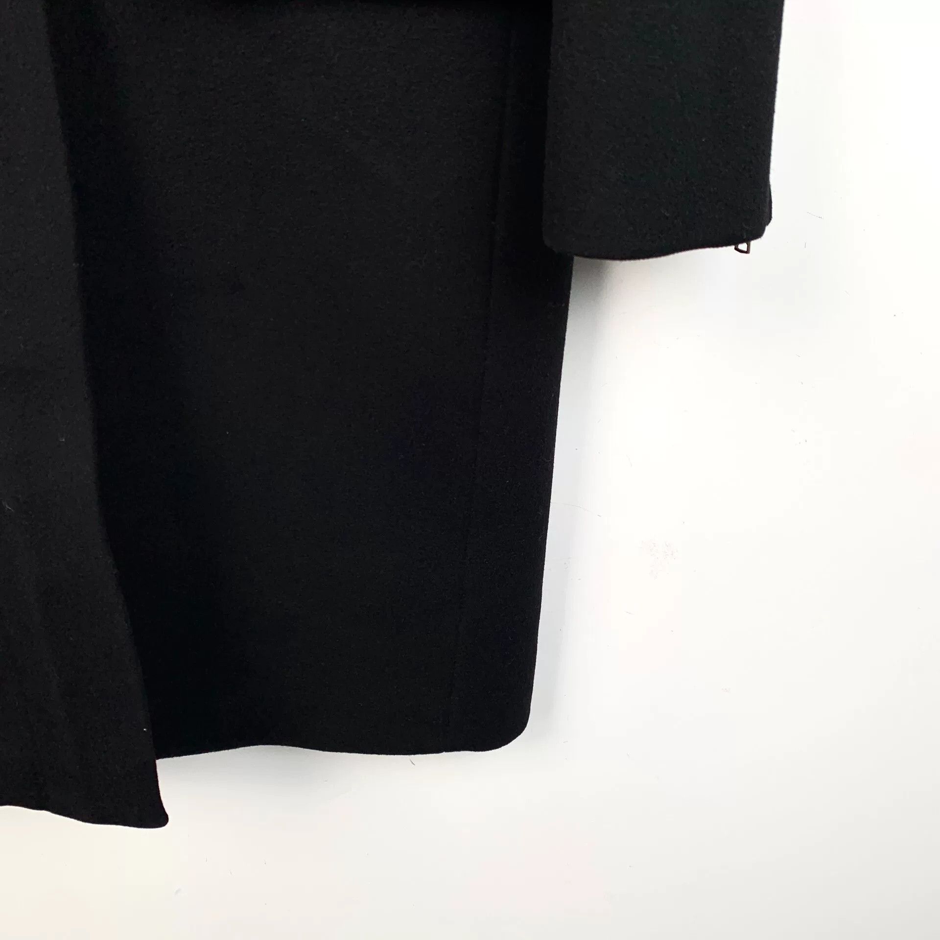 Fendi Fendi Wool Black Coat XS Women Size XS / US 0-2 / IT 36-38 - 4 Thumbnail