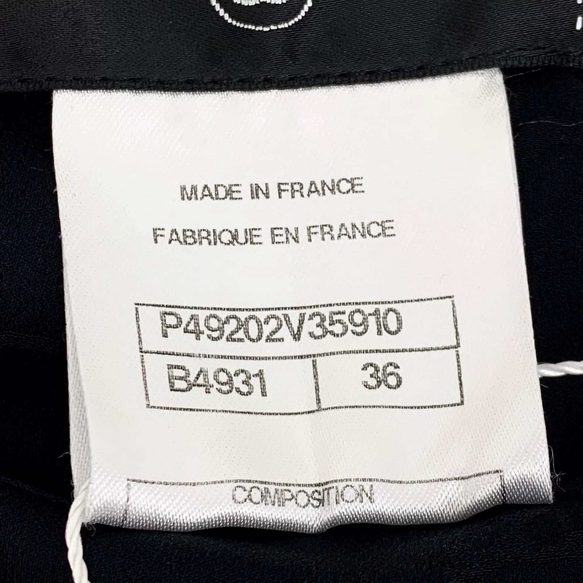 Chanel Chanel Knit Cotton Black Jacket XS Women Size XS / US 0-2 / IT 36-38 - 7 Thumbnail