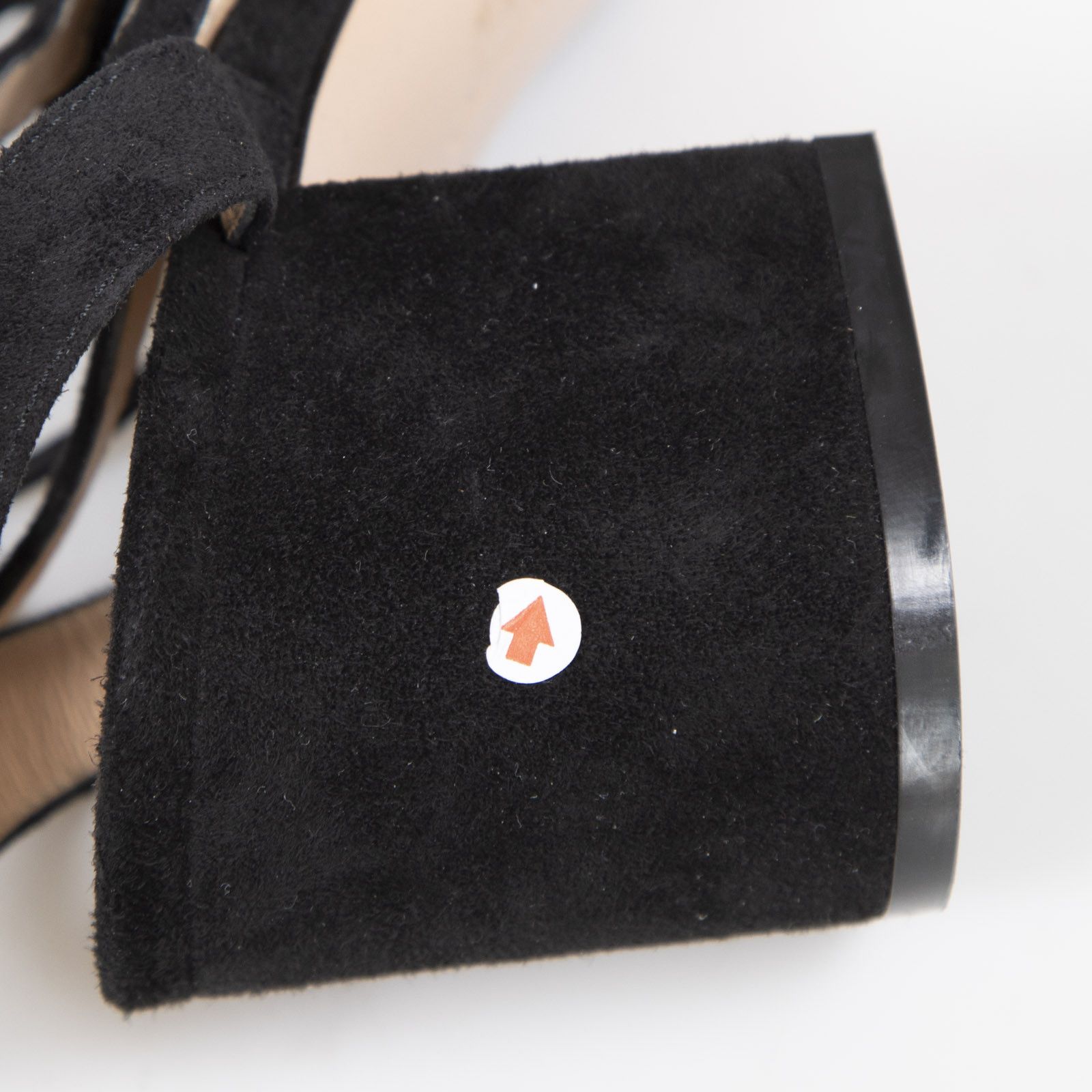 Gianvito Rossi Black Suede Netley Mews Sandals Size US 7 / IT 37 - 10 Thumbnail